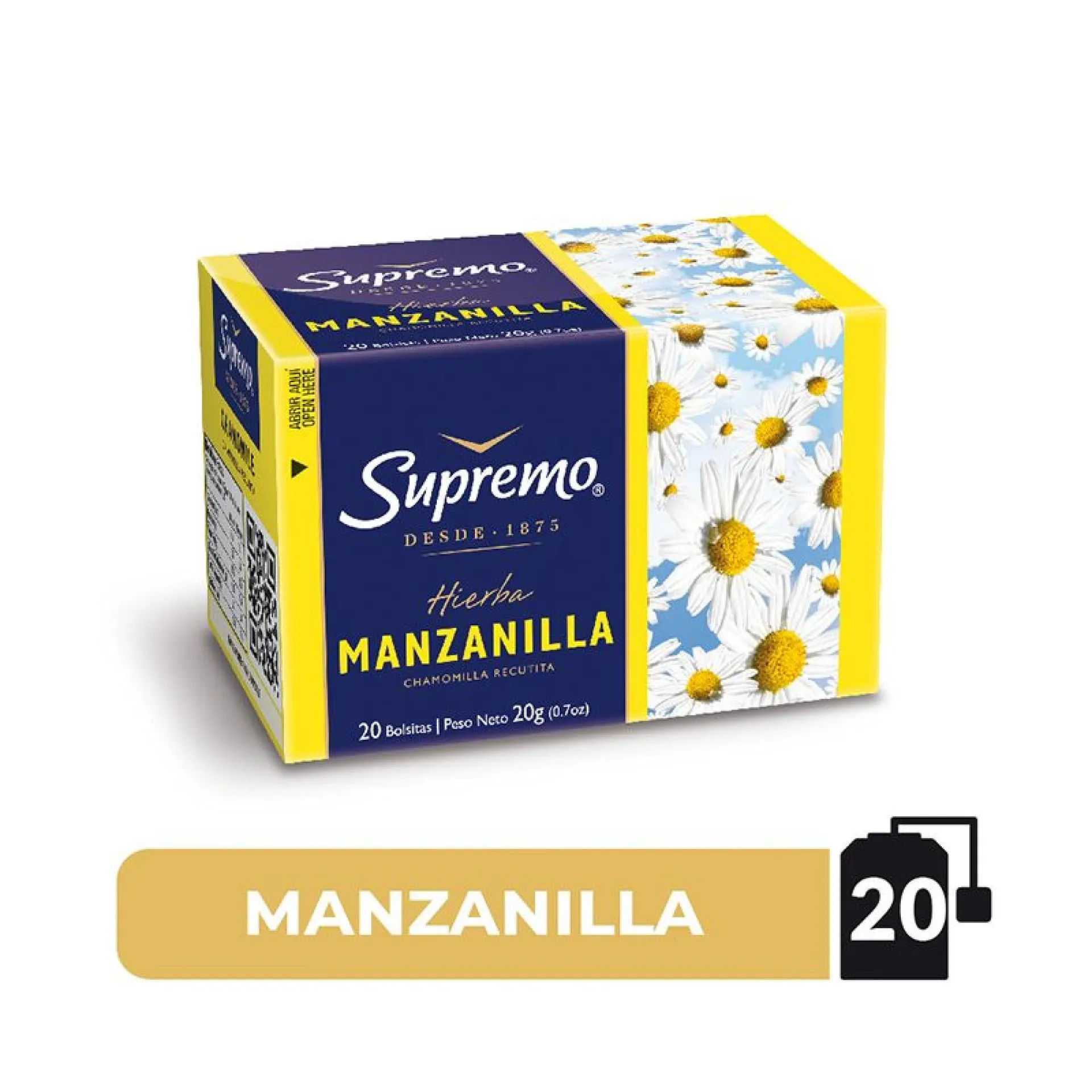 Hierba Manzanilla Caja, 20 g