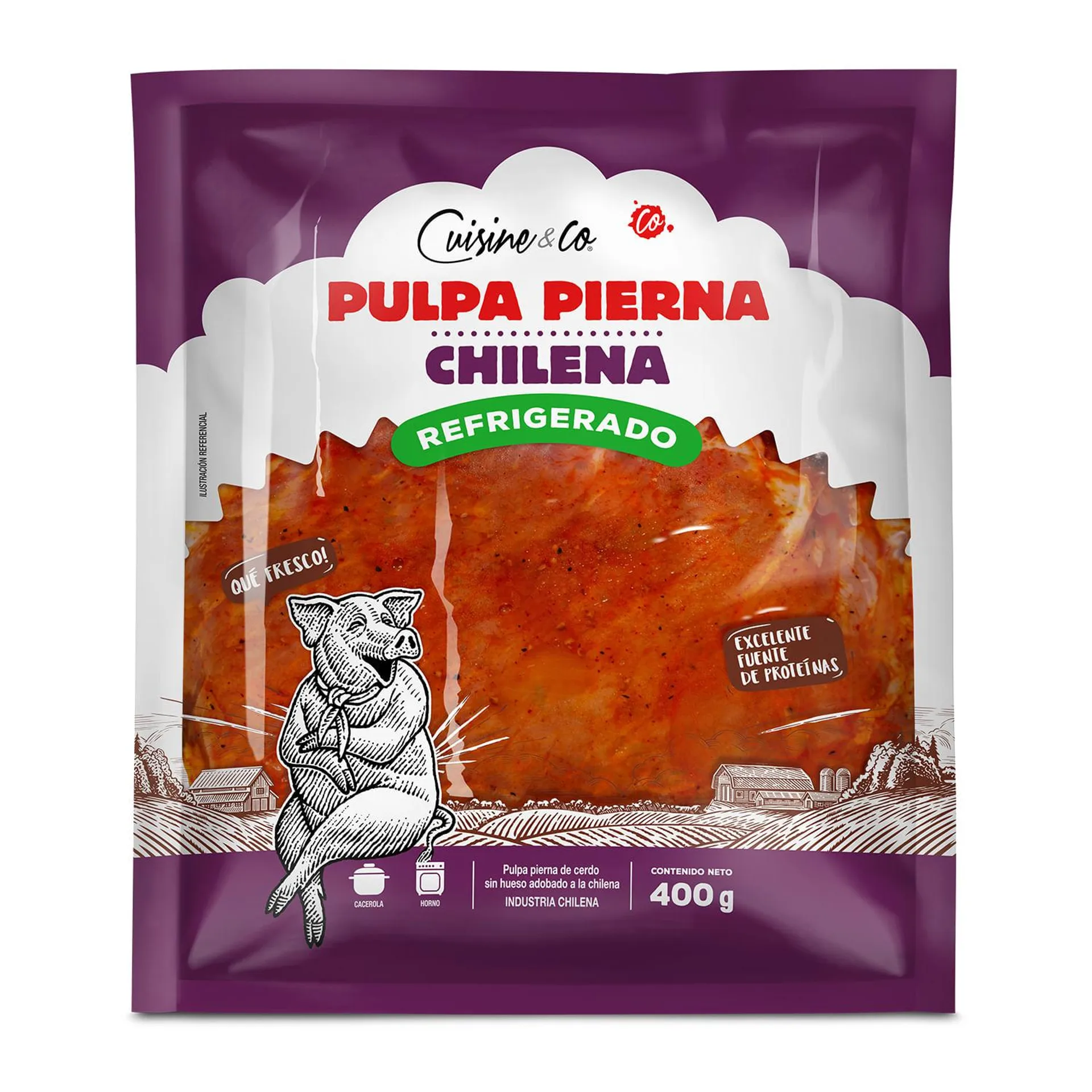 Pulpa Pierna Chilena Cuisine & Co 400 g