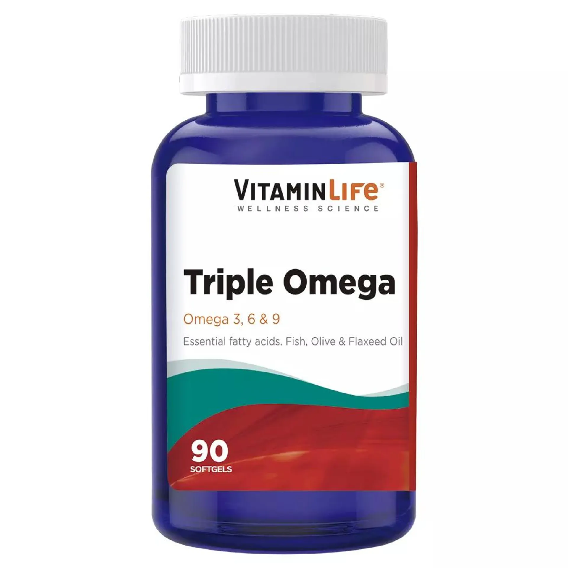 VitaminLife Triple Omega 90 Cápsulas