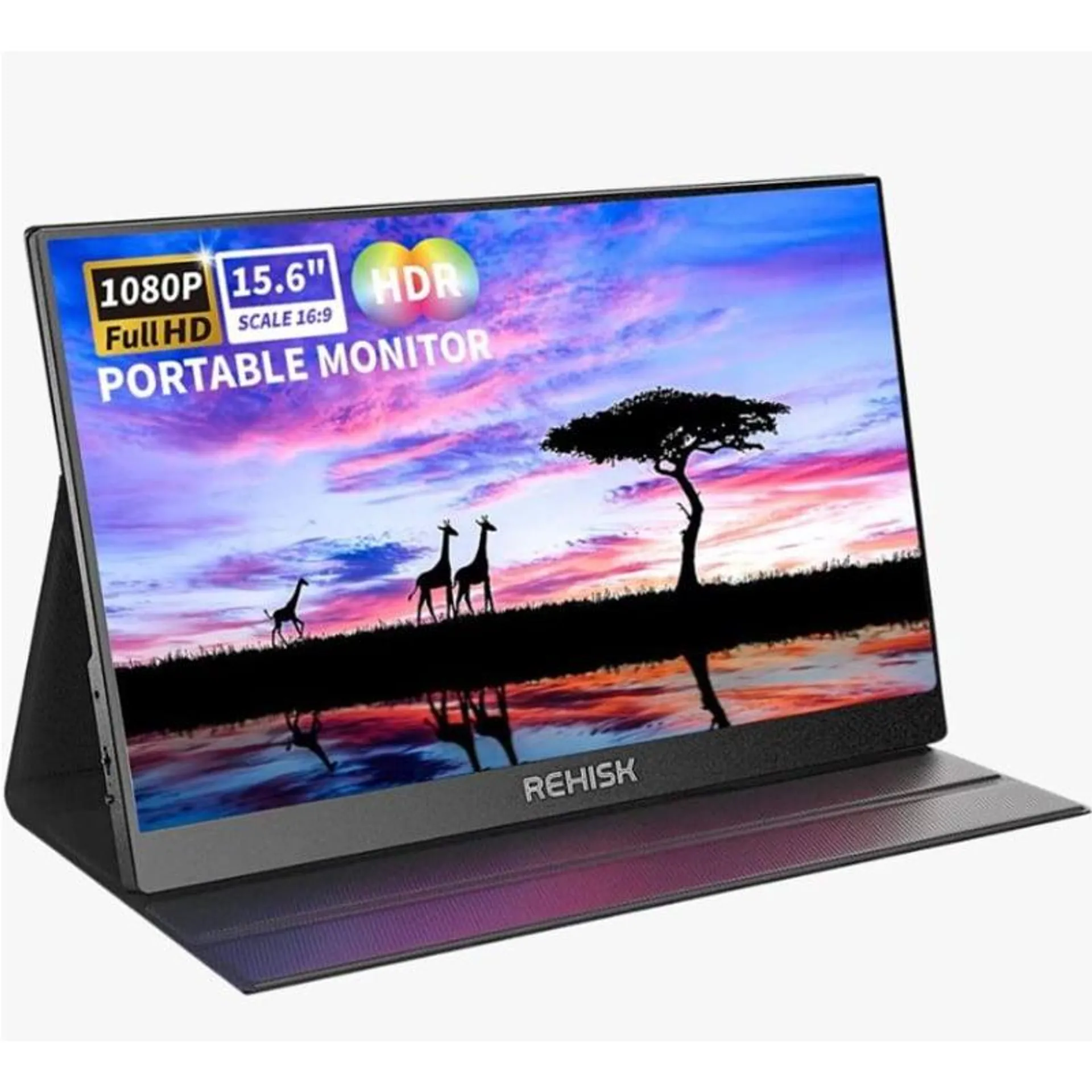 Monitor Portátil 15.6 FHD -Pantalla para PC o consolas (Full Cover)