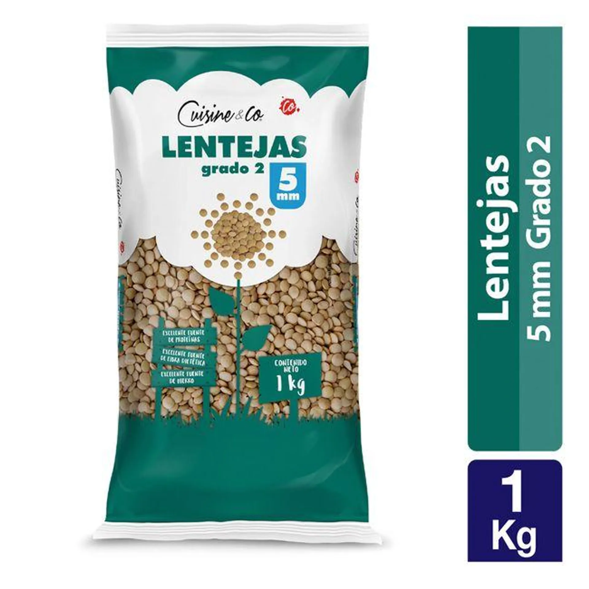 Lentejas 5 mm Cuisine & Co 1 kg