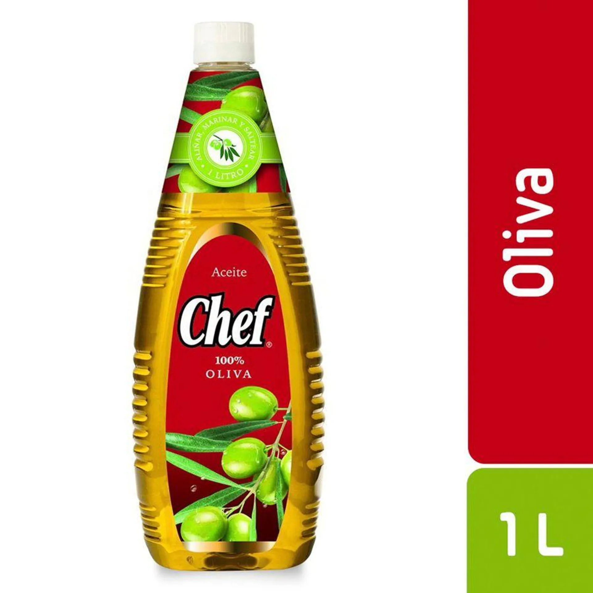 Aceite de Oliva Chef Libre de Colesterol 1 L