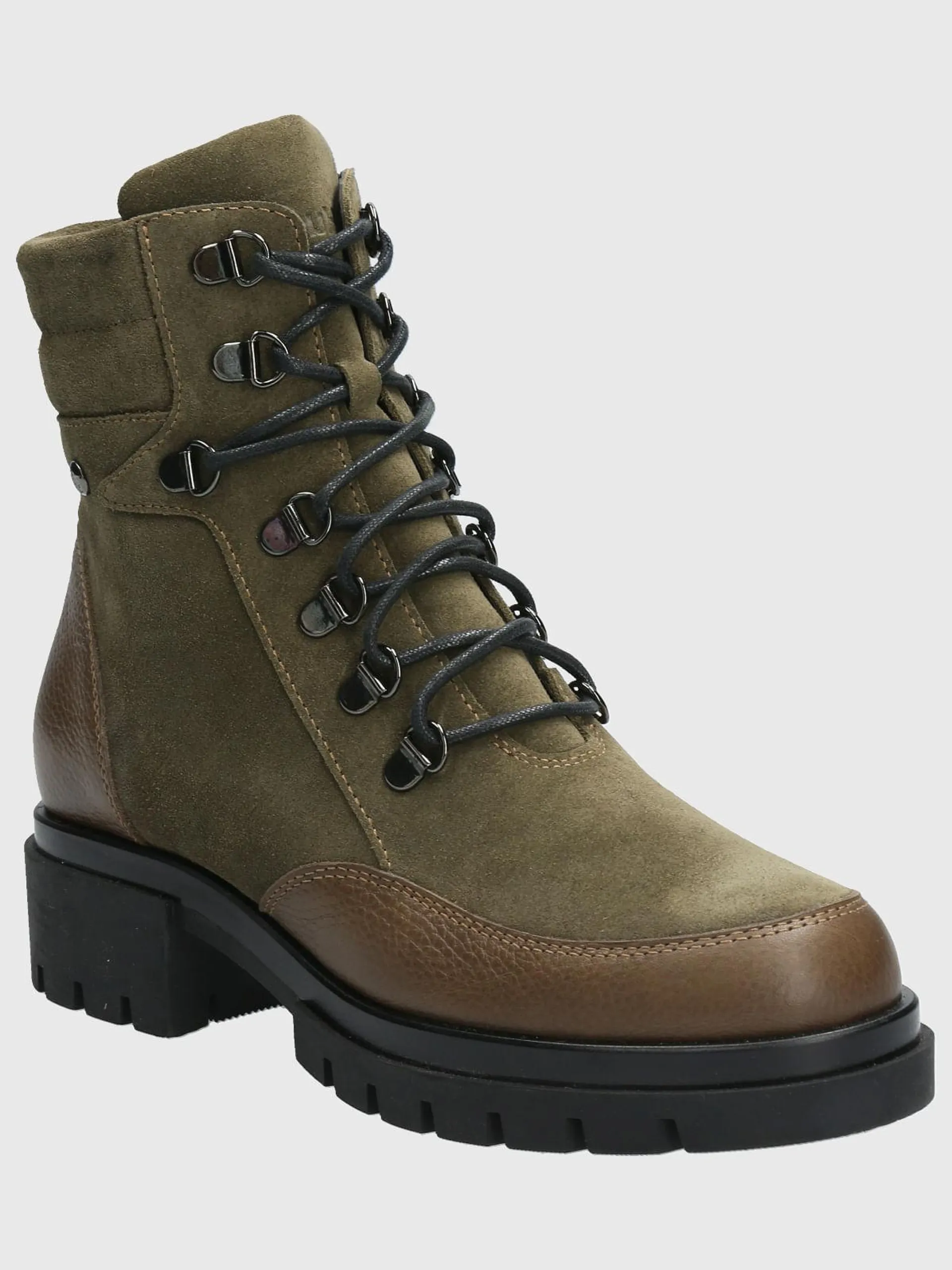 Botin Cuero Mujer Holborn Verde