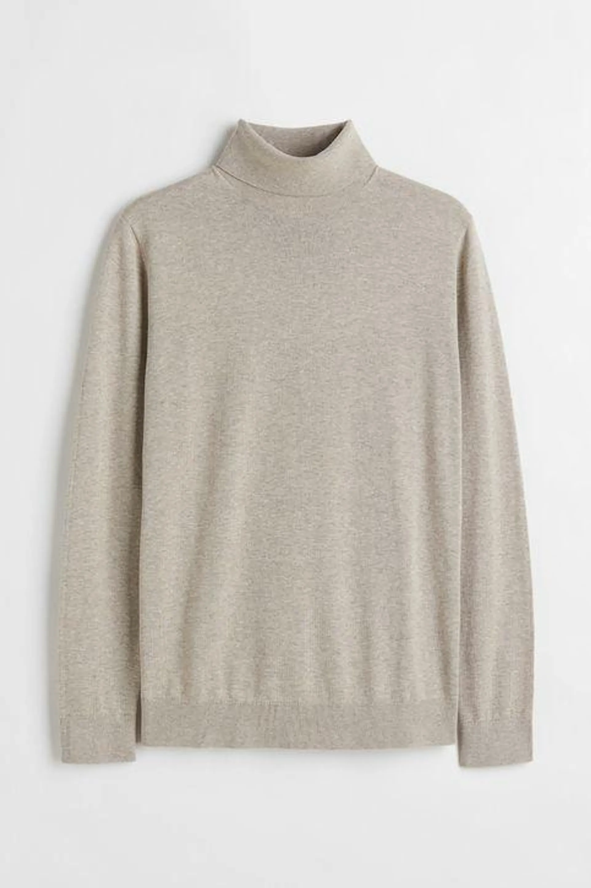 Sweater beatle en punto fino Slim Fit