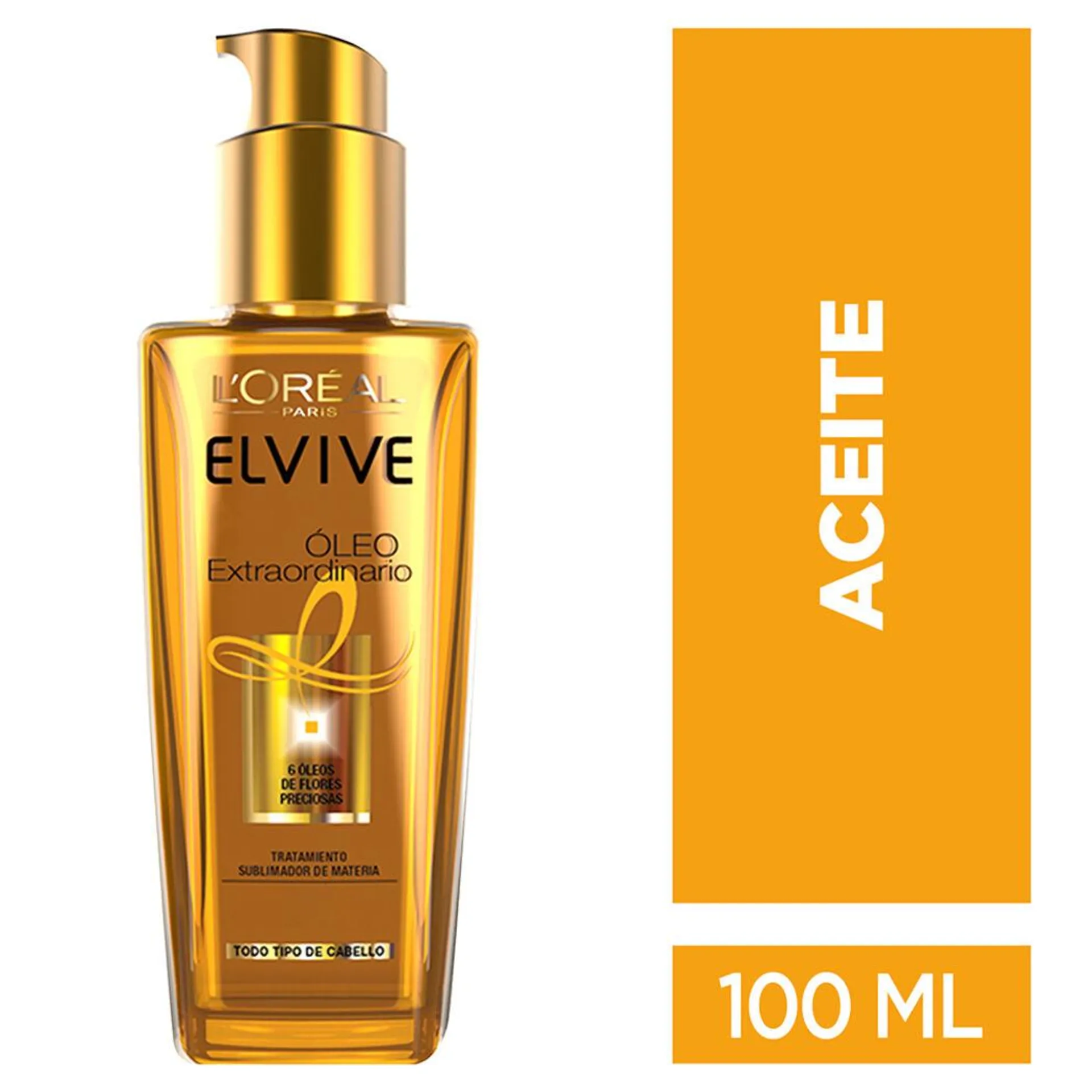 Aceite Óleo Extraordinario Todo Tipo de Cabello 100ml