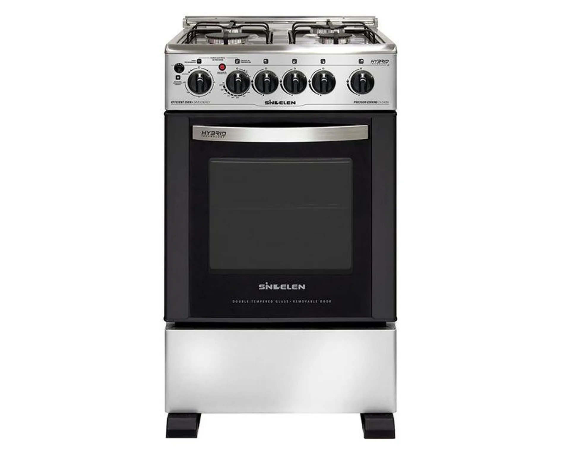 Cocina a gas CH-540NI 4 quemadores gas licuado inox