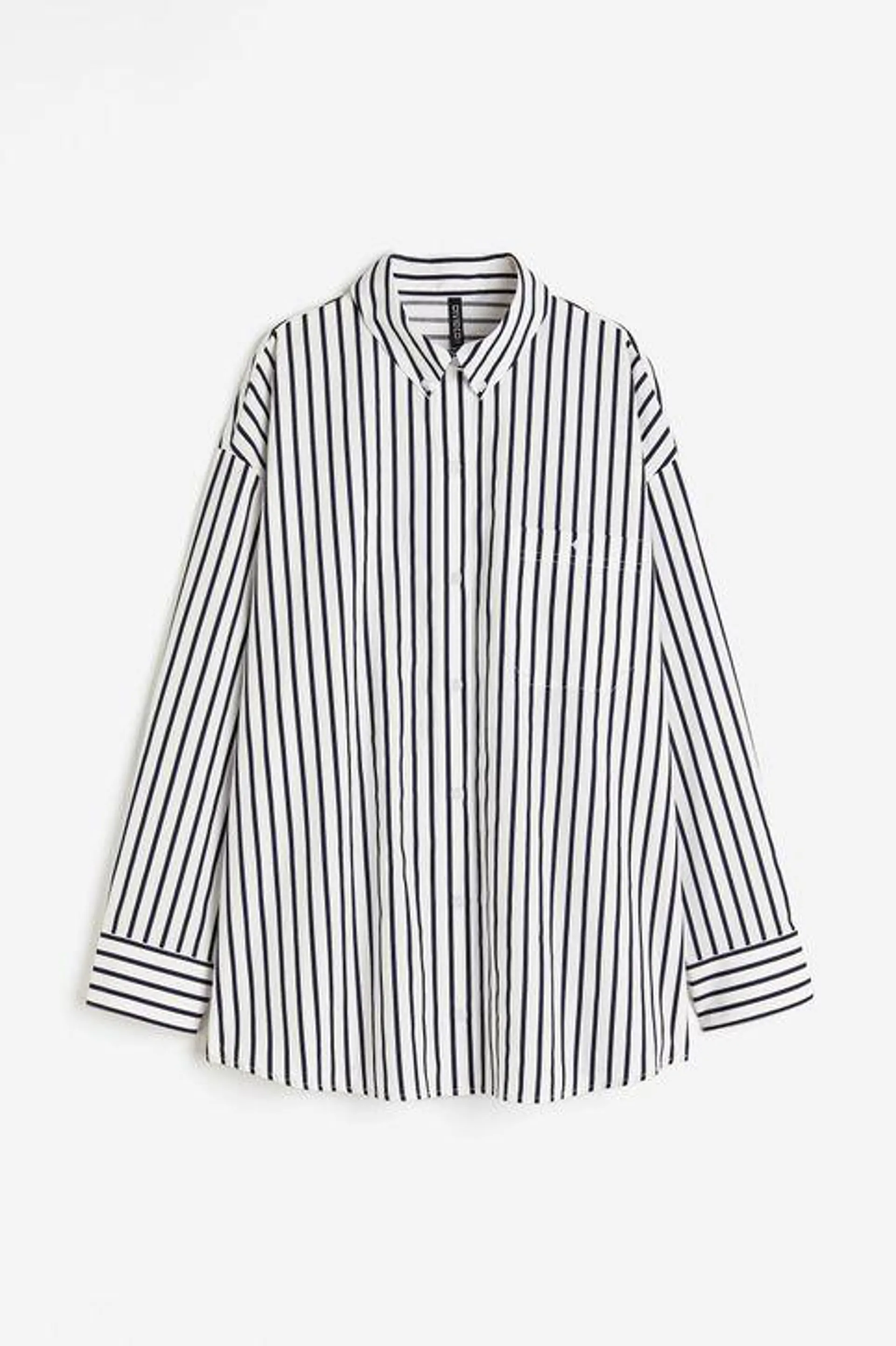 Camisa de popelina oversize