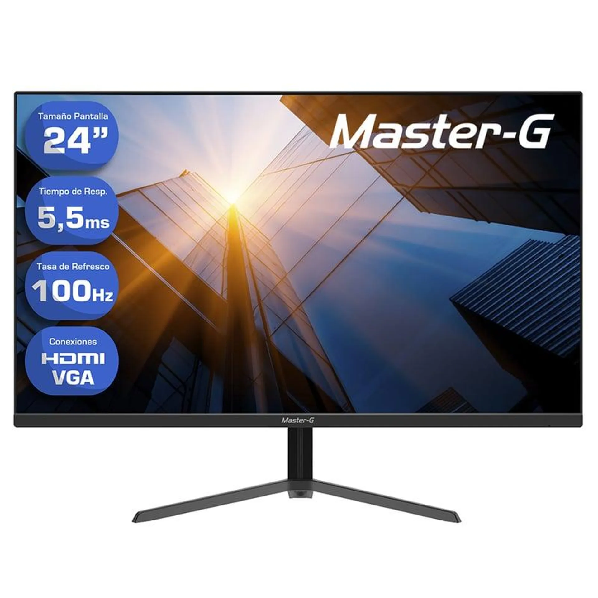 Monitor de Oficina 24" Full HD IPS 100 Hz 5,5ms