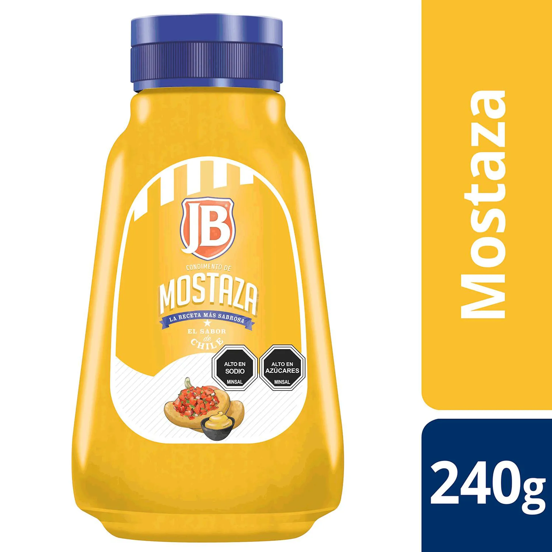 Mostaza regular botella 240 g