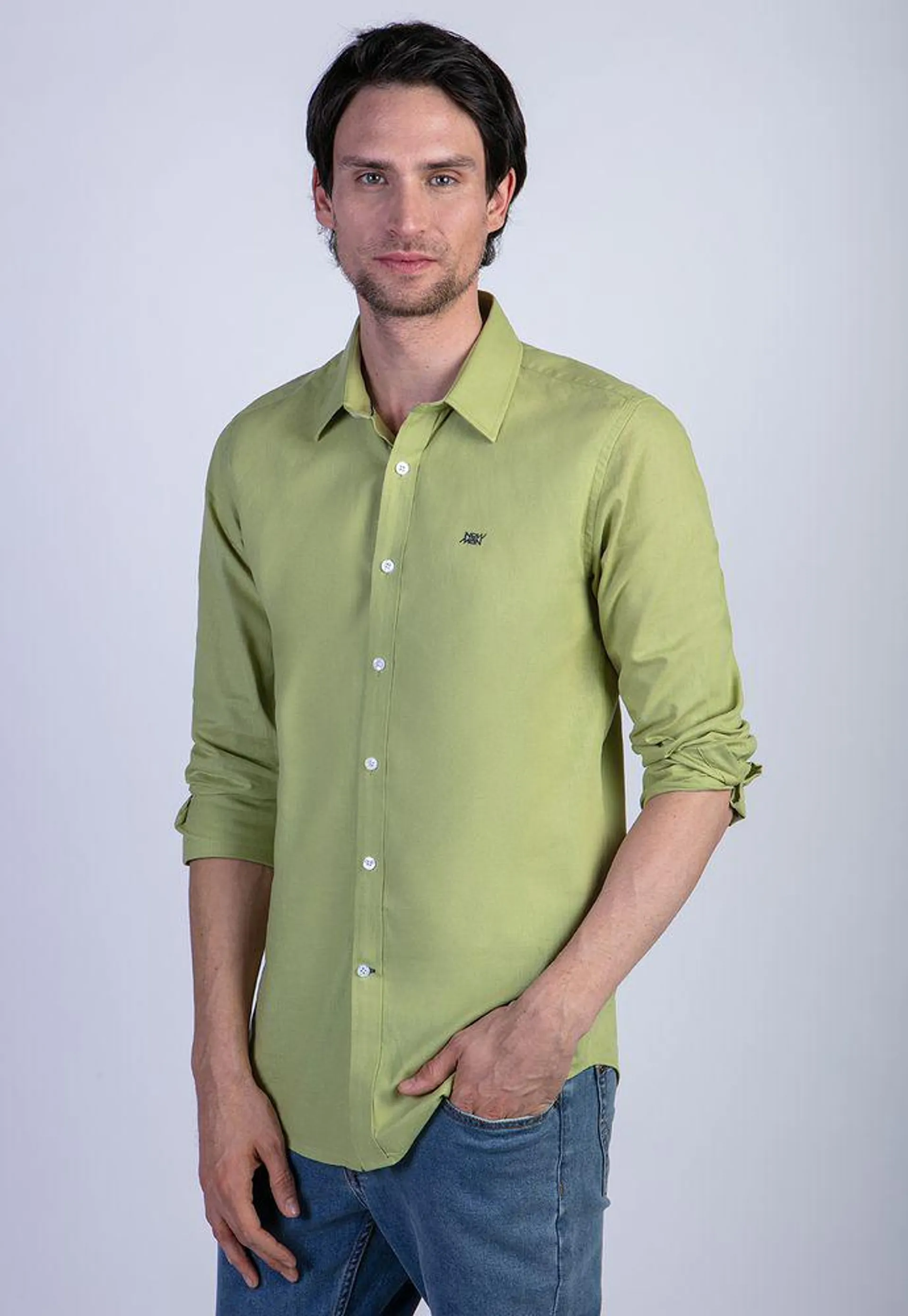 CAMISA LEICESTER OLIVE