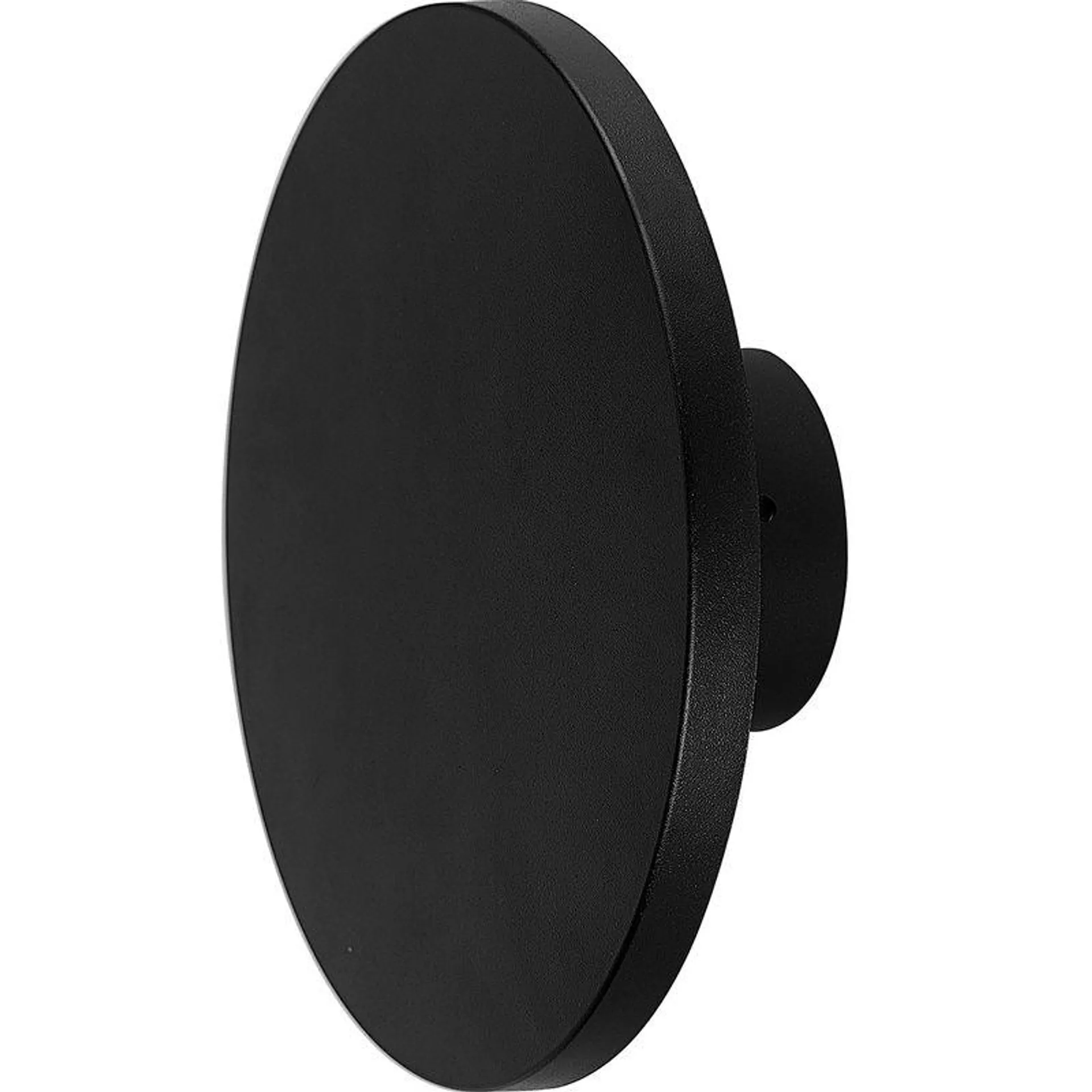 Lámpara de Pared Sintético Led Costa Negro 8 w Luz Cálida