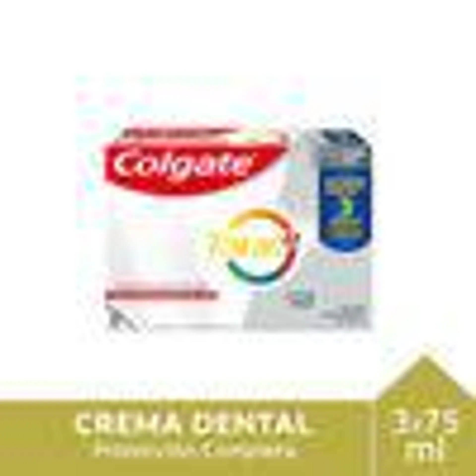 Pasta Dental Colgate Total 12 Clean Mint 3 un. 75 ml