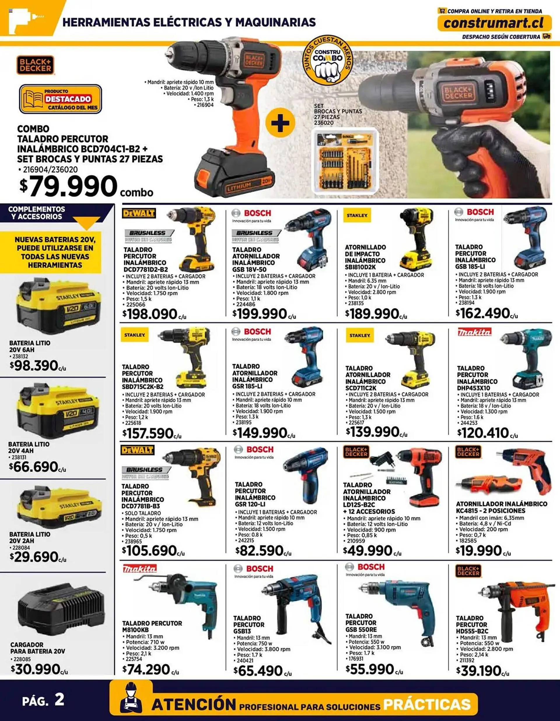 Catálogo de Catálogo Construmart 1 de diciembre al 31 de diciembre 2024 - Página 2