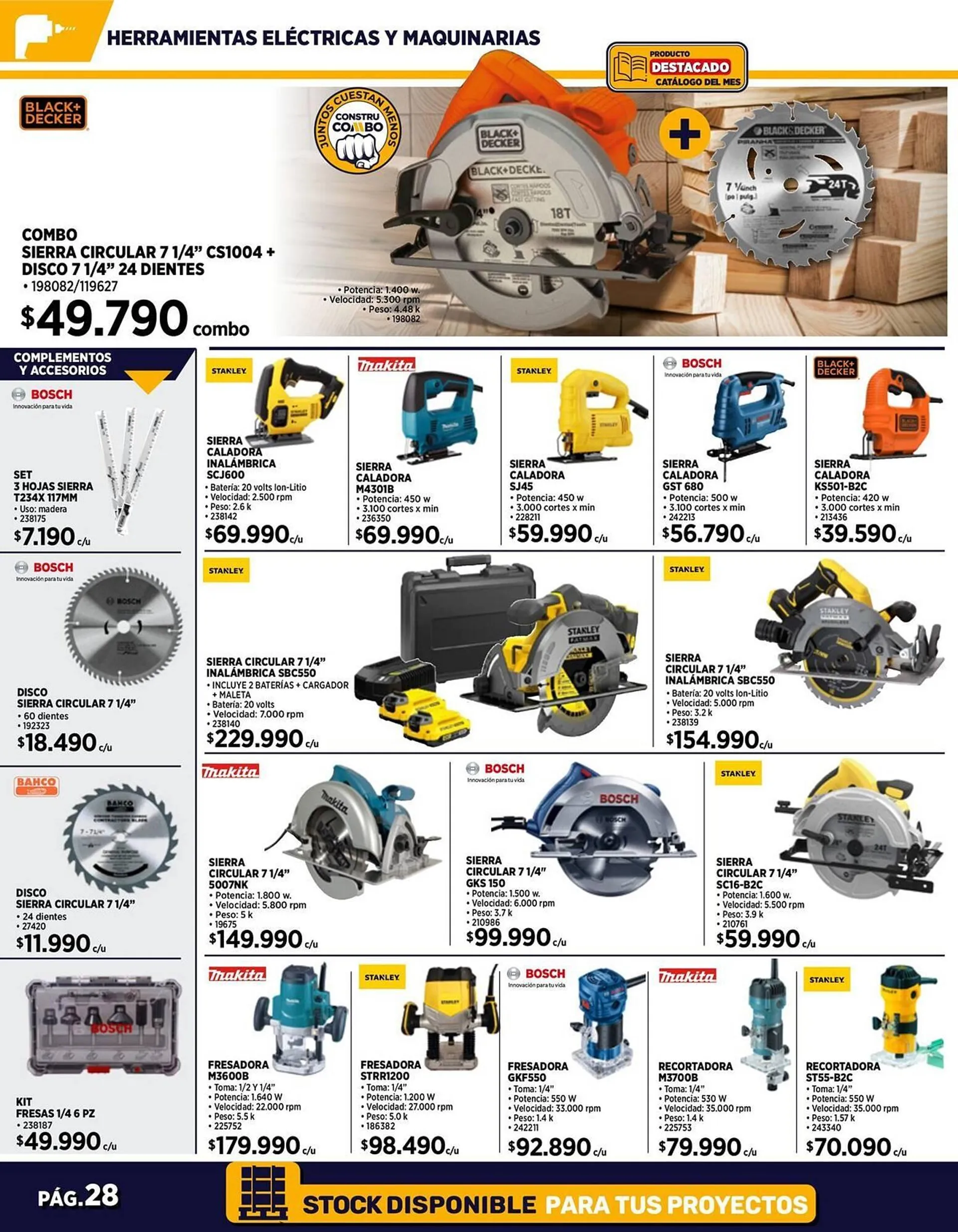 Catálogo de Catálogo Construmart 8 de octubre al 27 de octubre 2024 - Página 28