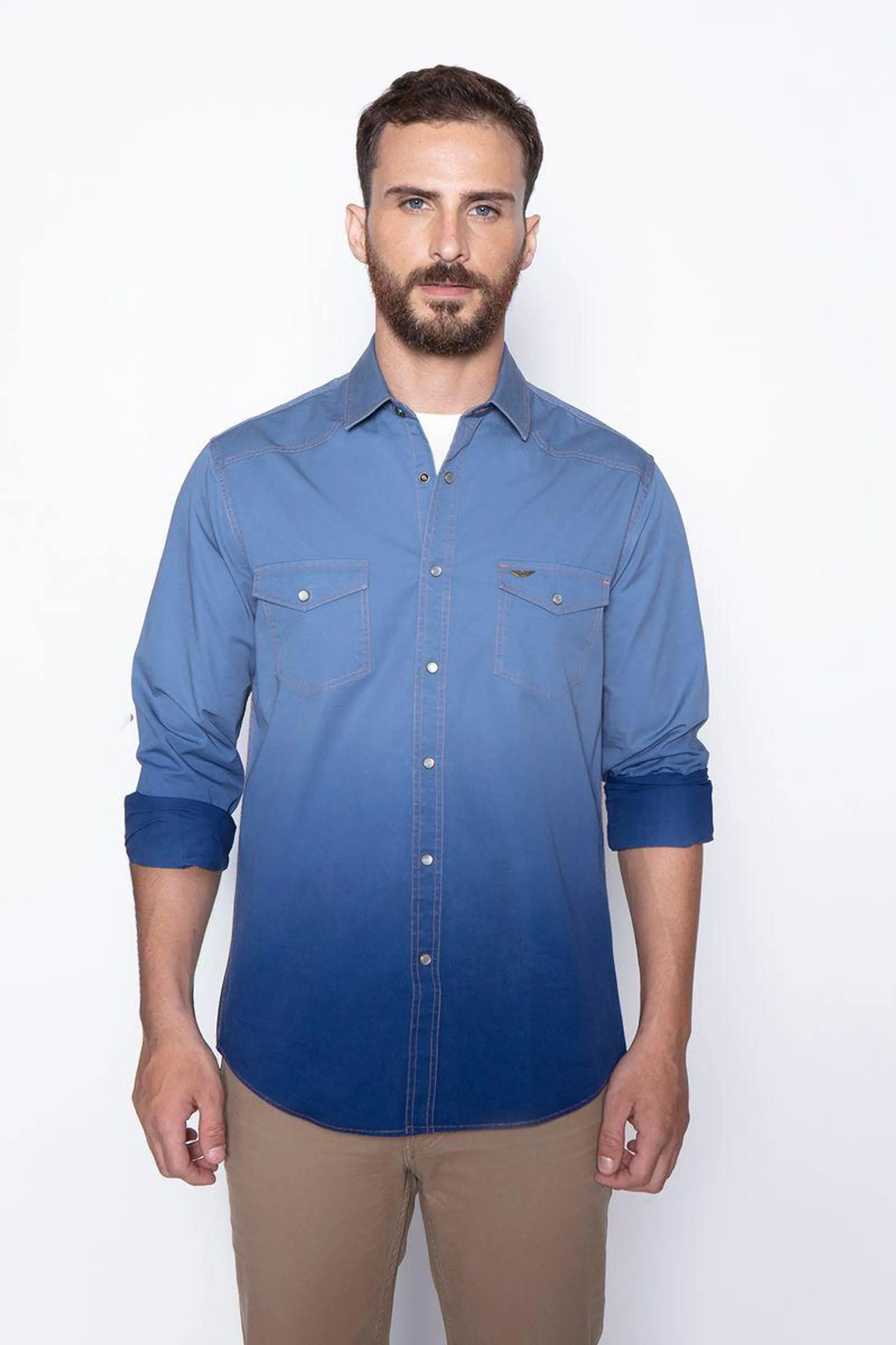 Camisa Degrade Fj Blue