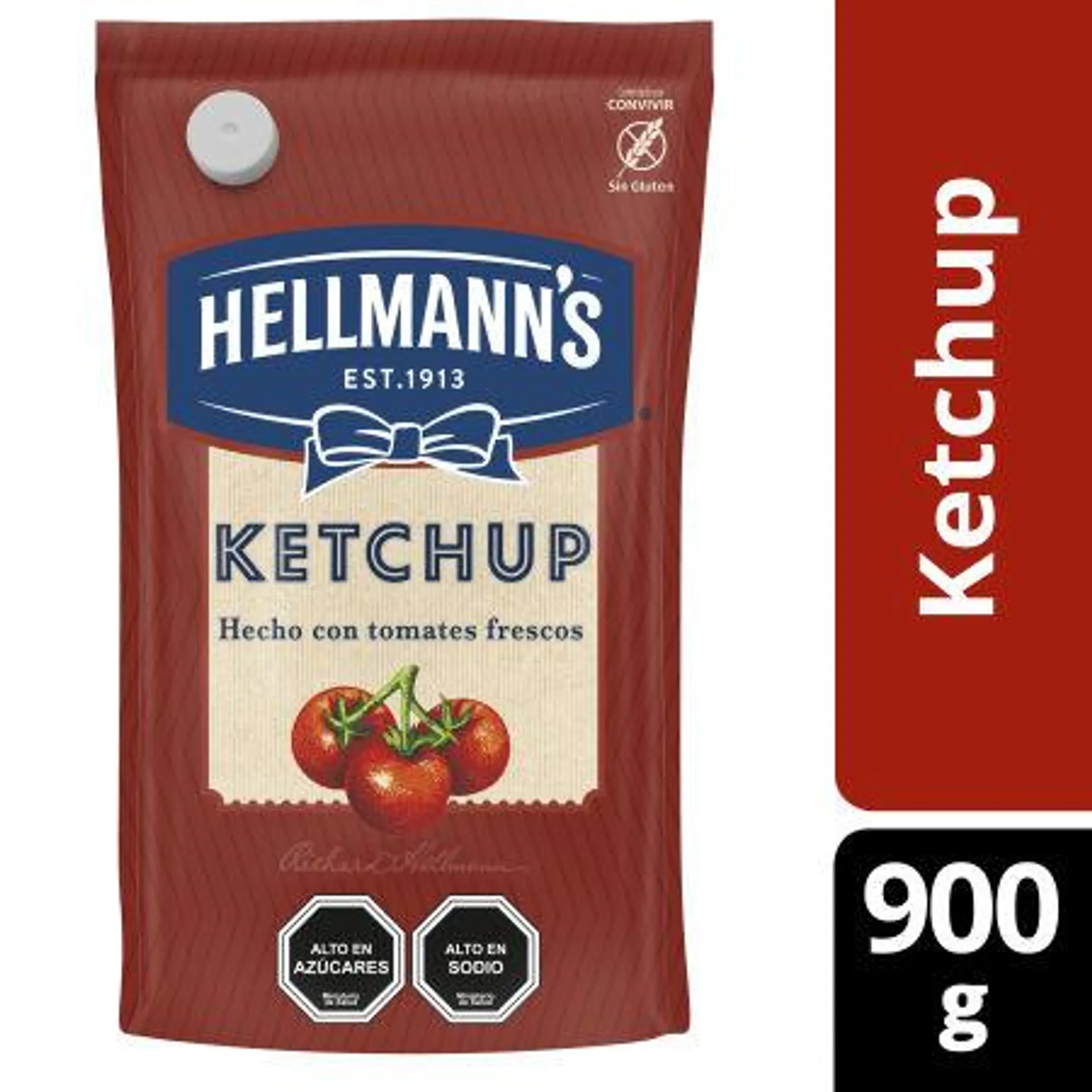 Hellmann's - Ketchup Regular Doypack, 900 g