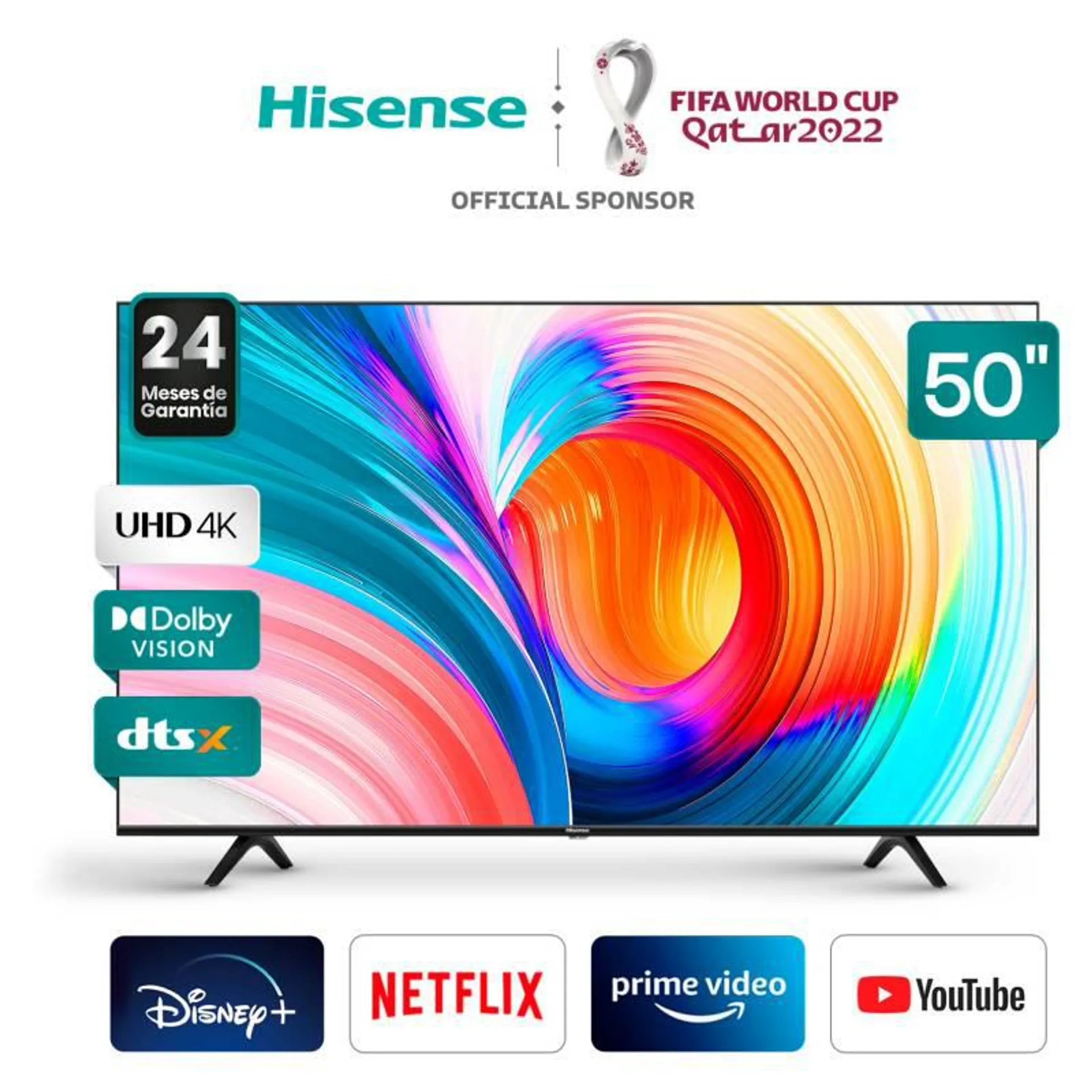 LED 50" 50A6G 4K HDR Android Smart TV 2020/21