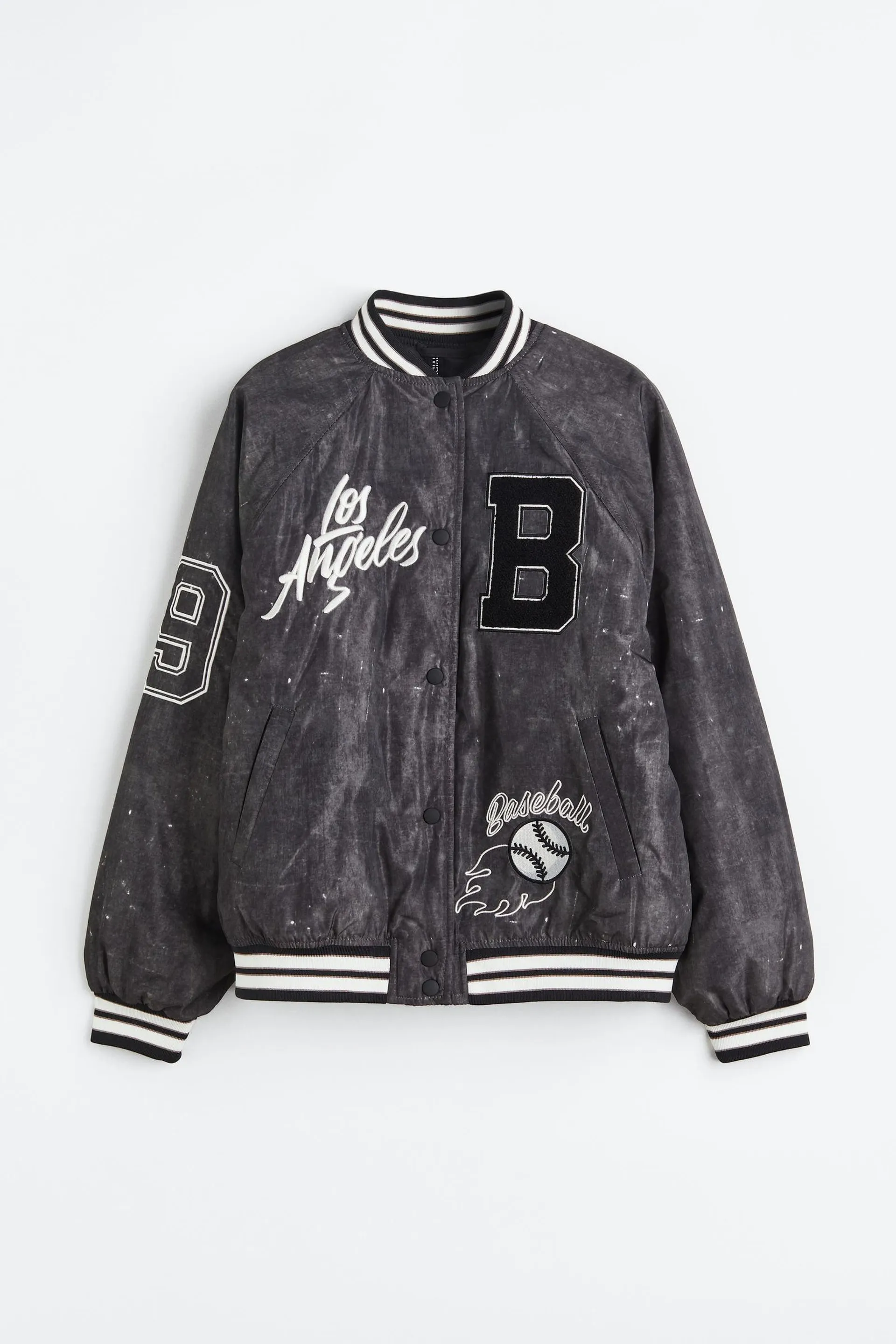 Chaqueta de baseball con bordado