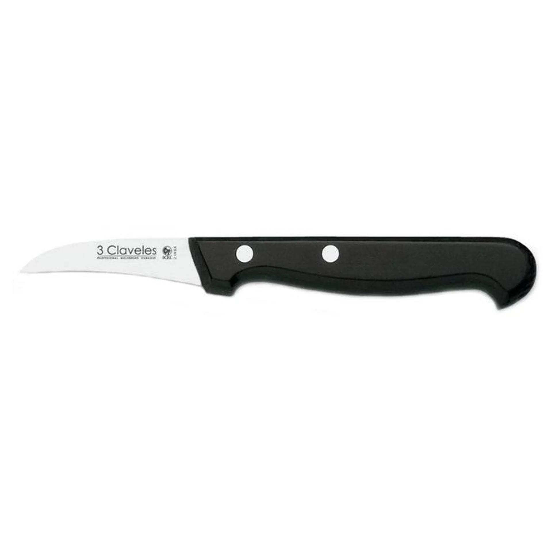 TRES CLAVELES CUCHILLO MGO. ABS 6 CMS. 902