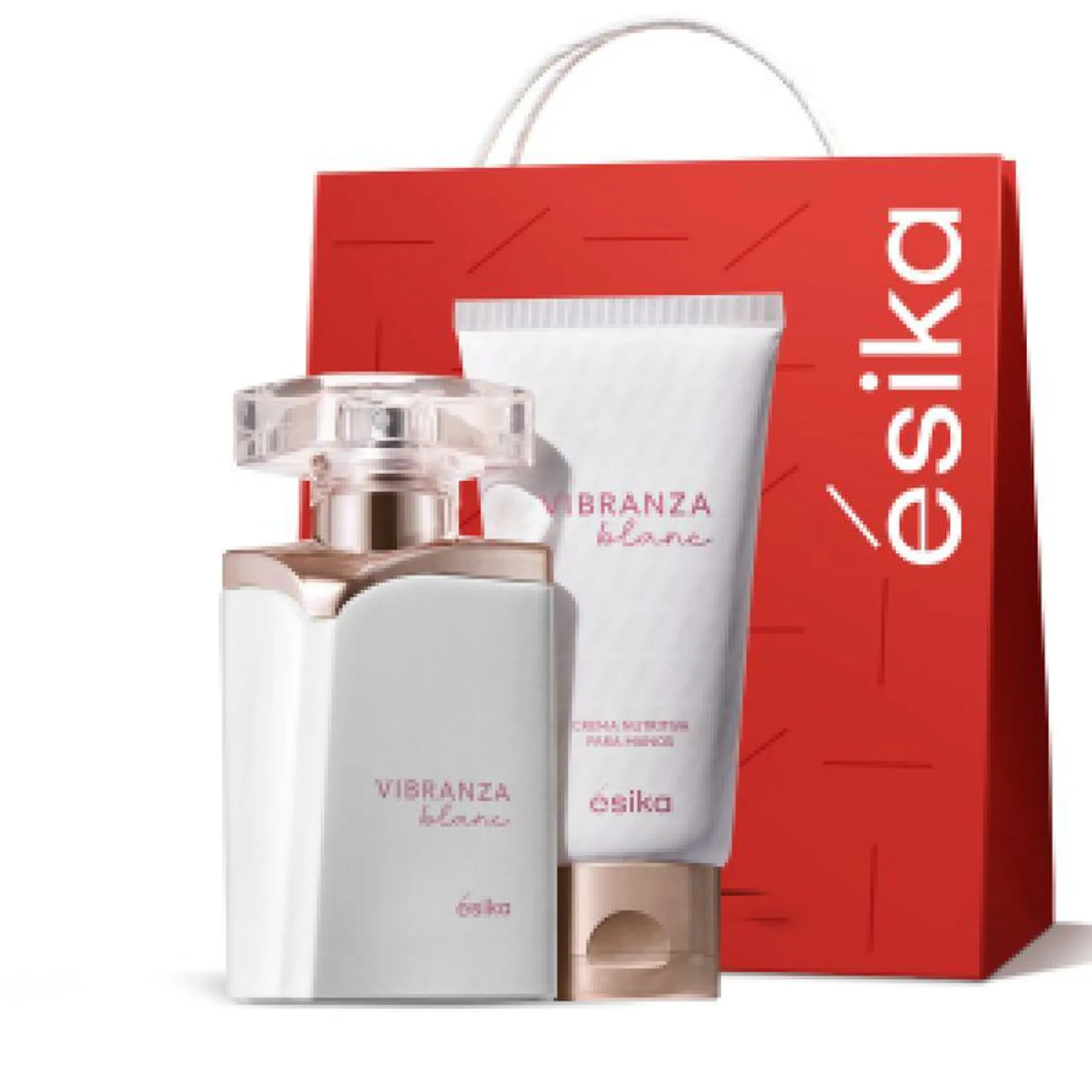 Set Perfume de Mujer + Crema de Manos Vibranza Blanc para Regalar a Mamá