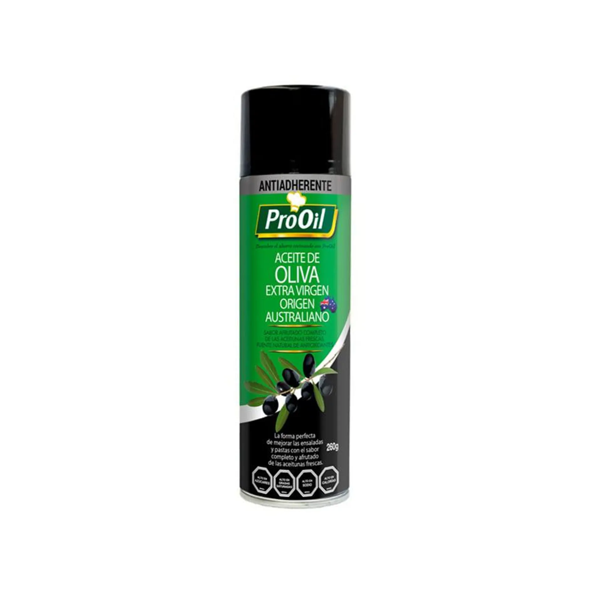 Aceite Prochef Oliva Extra Virgen Spray 260 gr