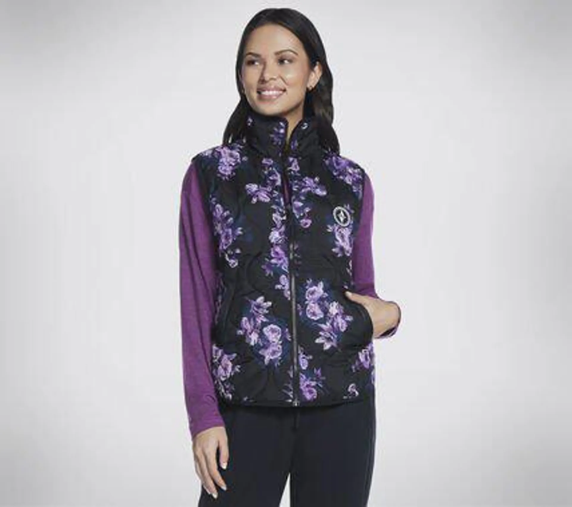 Women's Vest - Goshield Winter Bloom Reversible