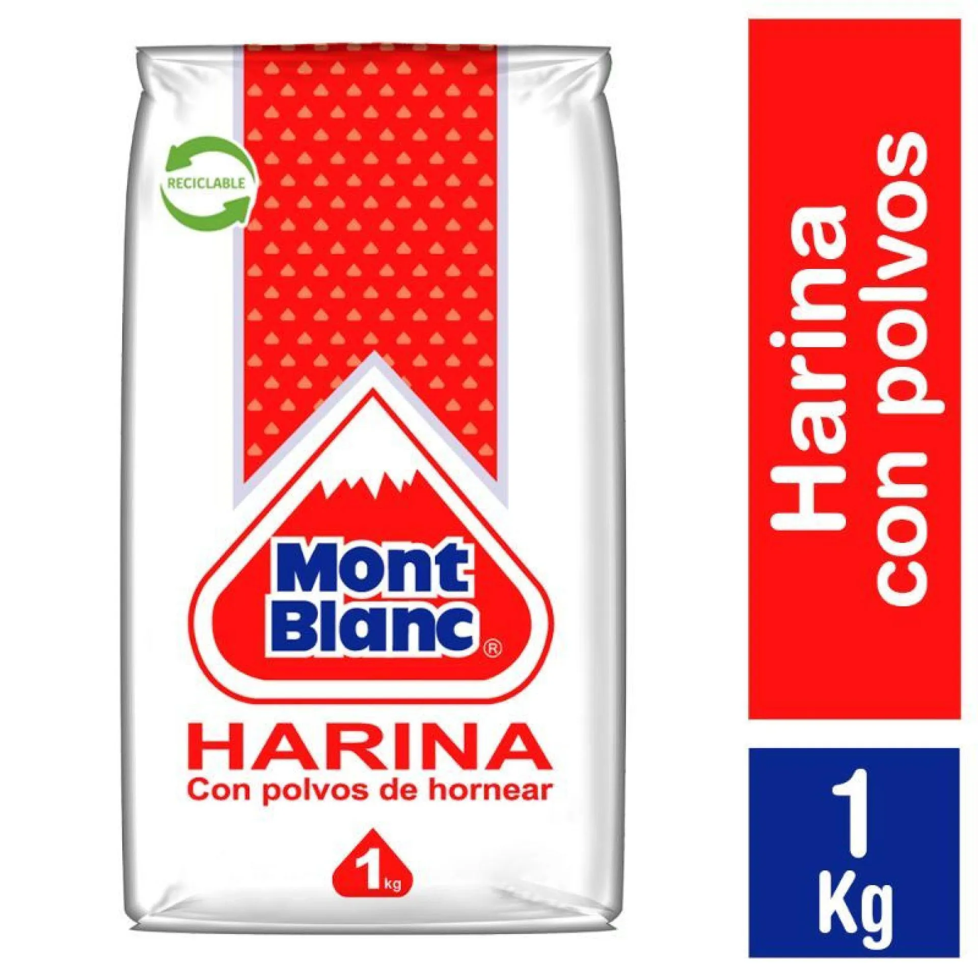 Harina Con Polvos De Hornear, 1 Kg