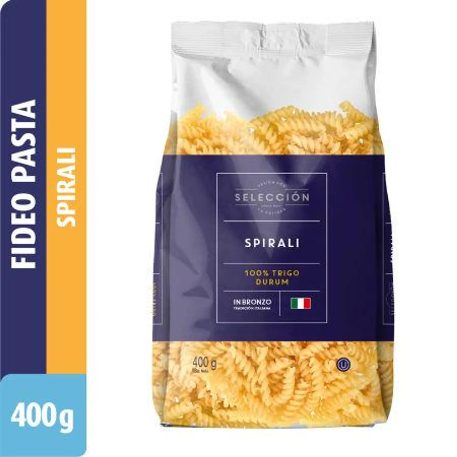 Selección - Fideo Pasta Spiralli, 400 g