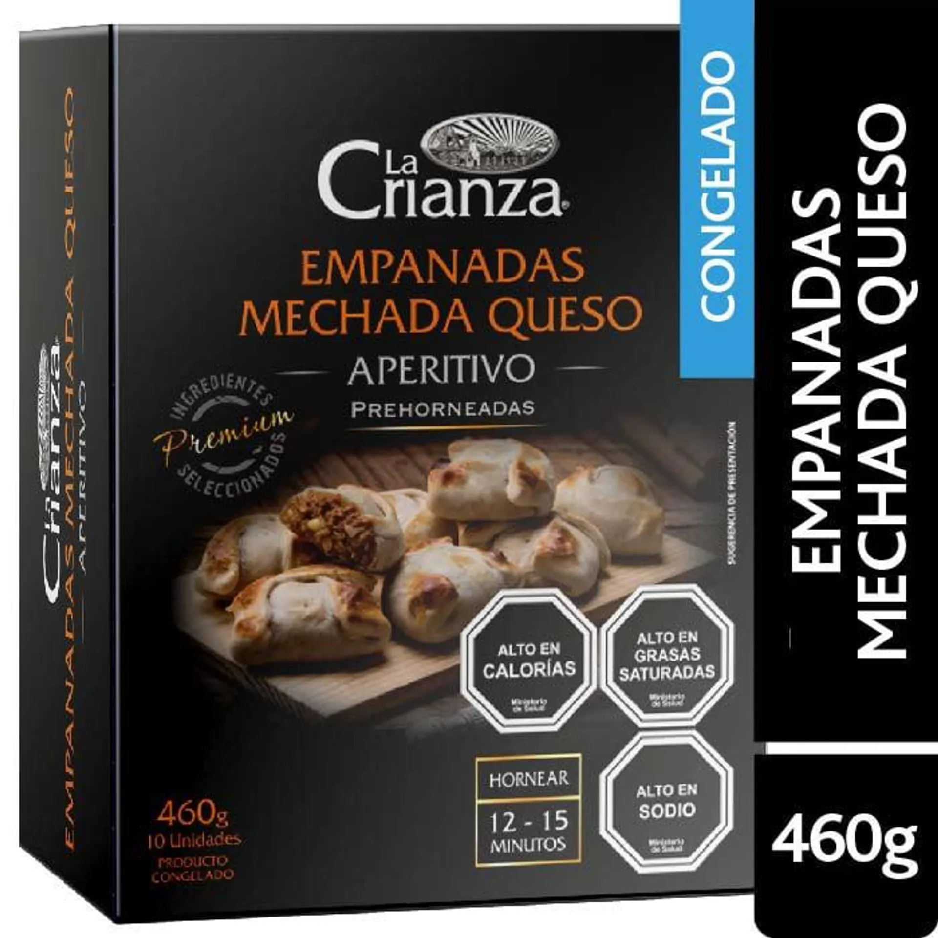 Empanada Mechada Queso La Crianza 460 Gr