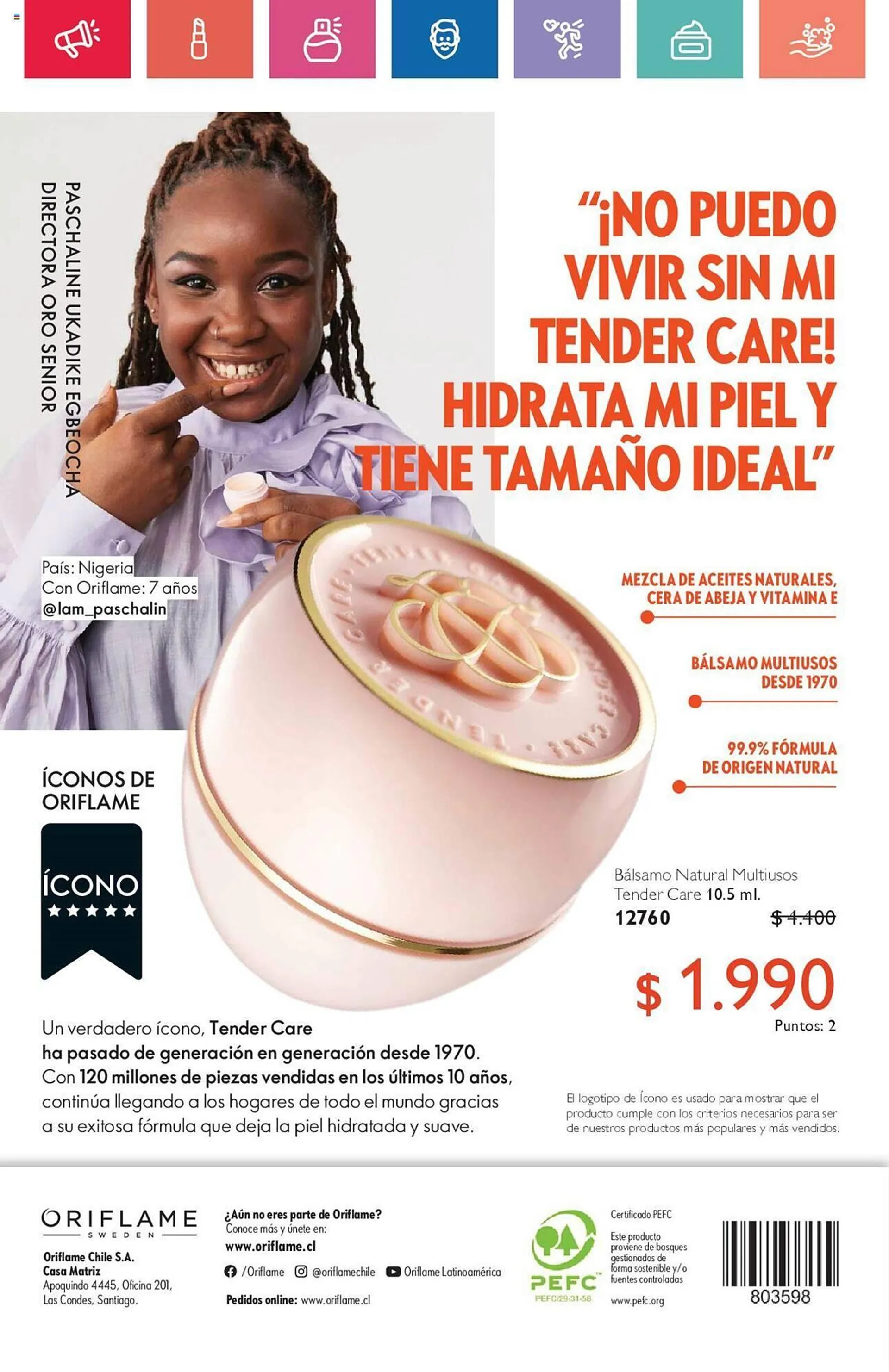 Catálogo de Catálogo Oriflame 28 de septiembre al 18 de octubre 2024 - Página 132