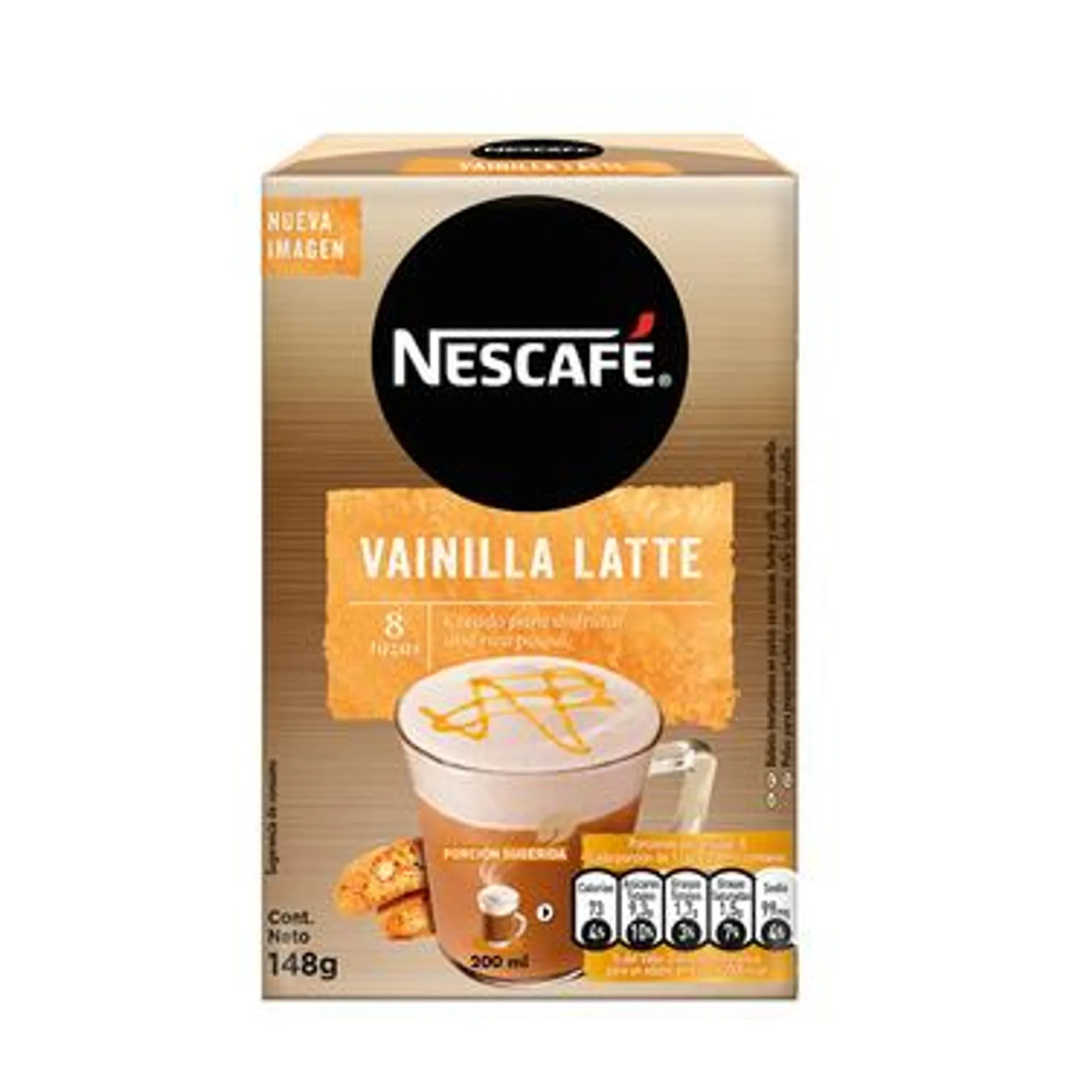 Nescafé Vainilla 148 gr 8 un