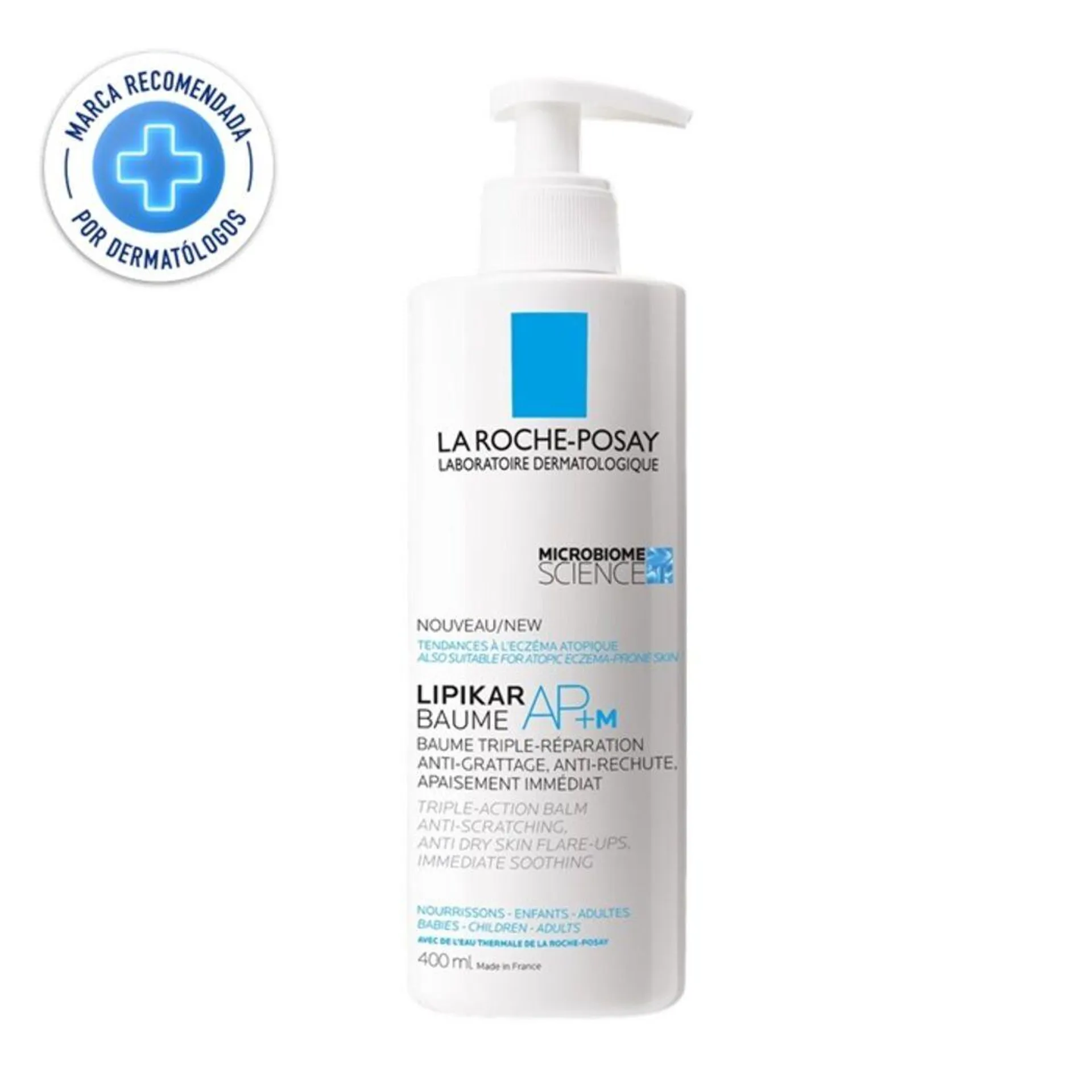 Bálsamo Hidratante Lipikar Baume AP+ M 400ml