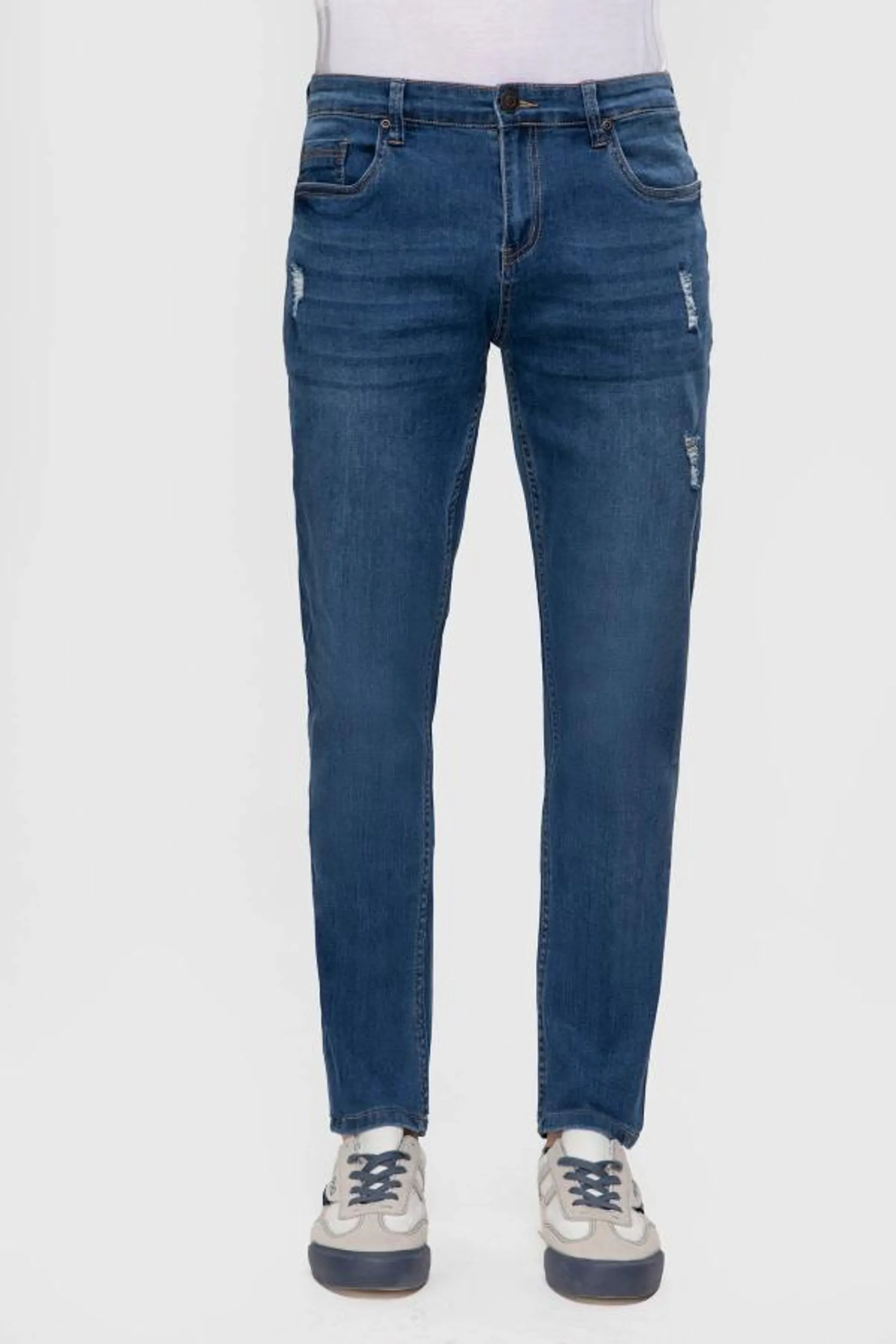 Jeans skinny azul oscuro