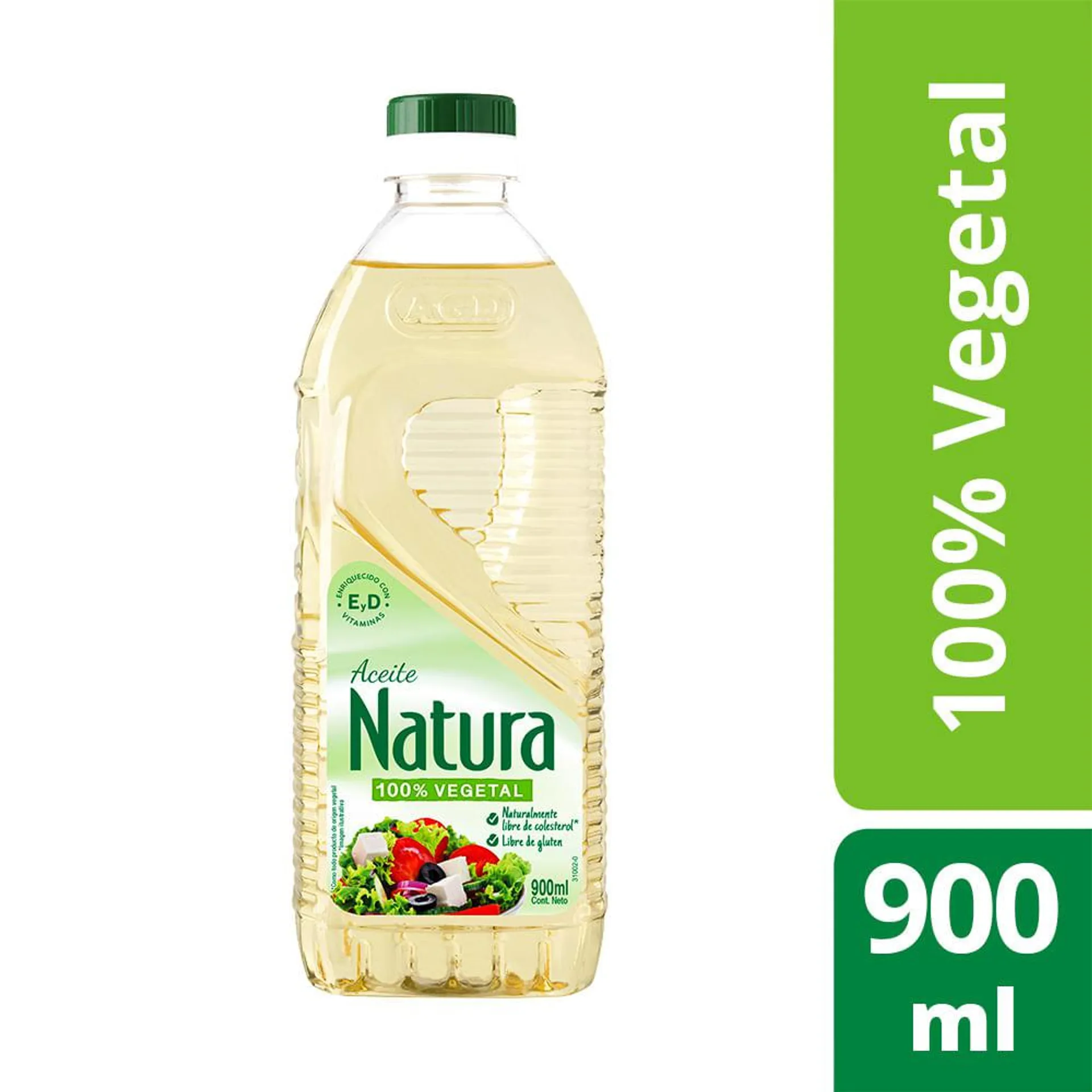 Aceite vegetal Natura 900 ml