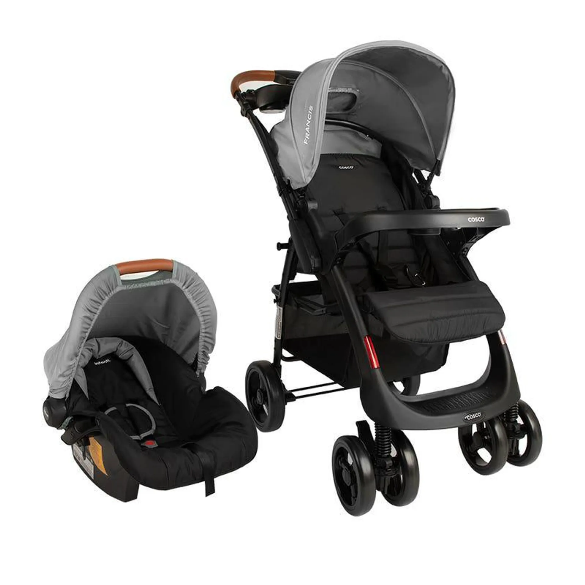 coche Travel System Francis gris