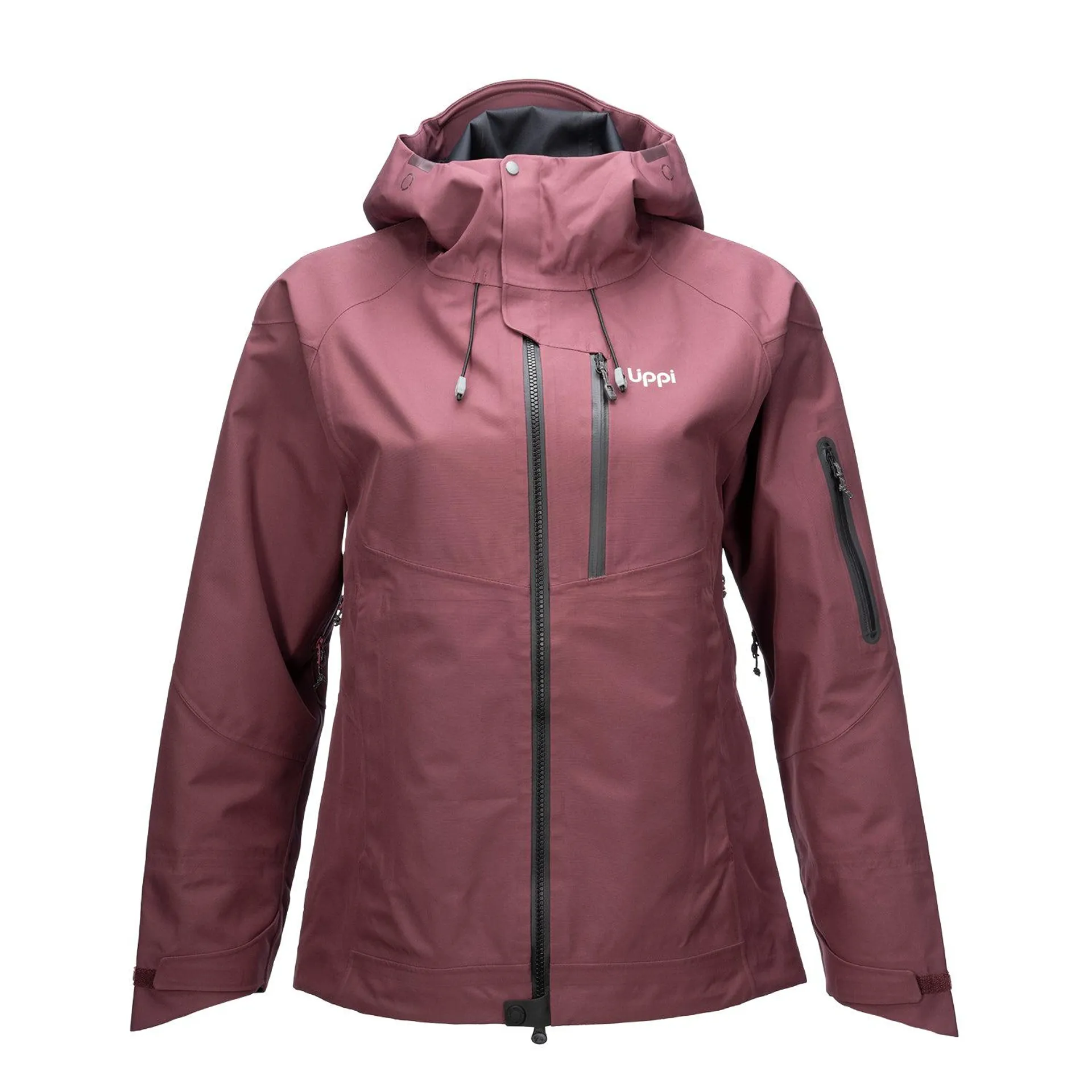 Chaqueta Mujer Snow Raptor B-Dry Hoody Jacket Burdeo Lippi