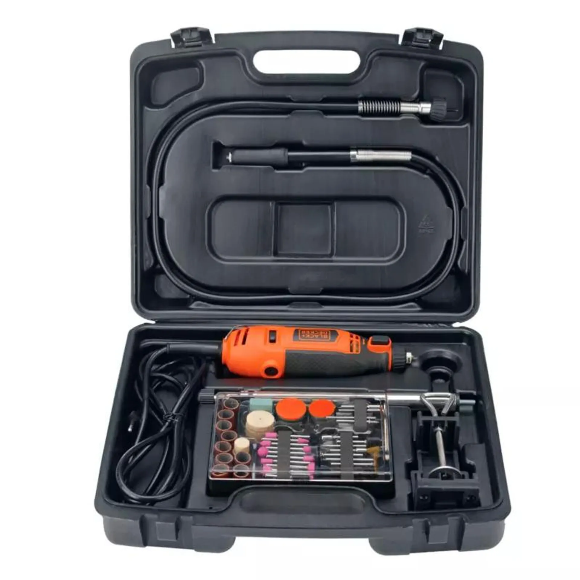 Kit minitorno 180W + 113 accesorios BLACK+DECKER RT18KA-B2C