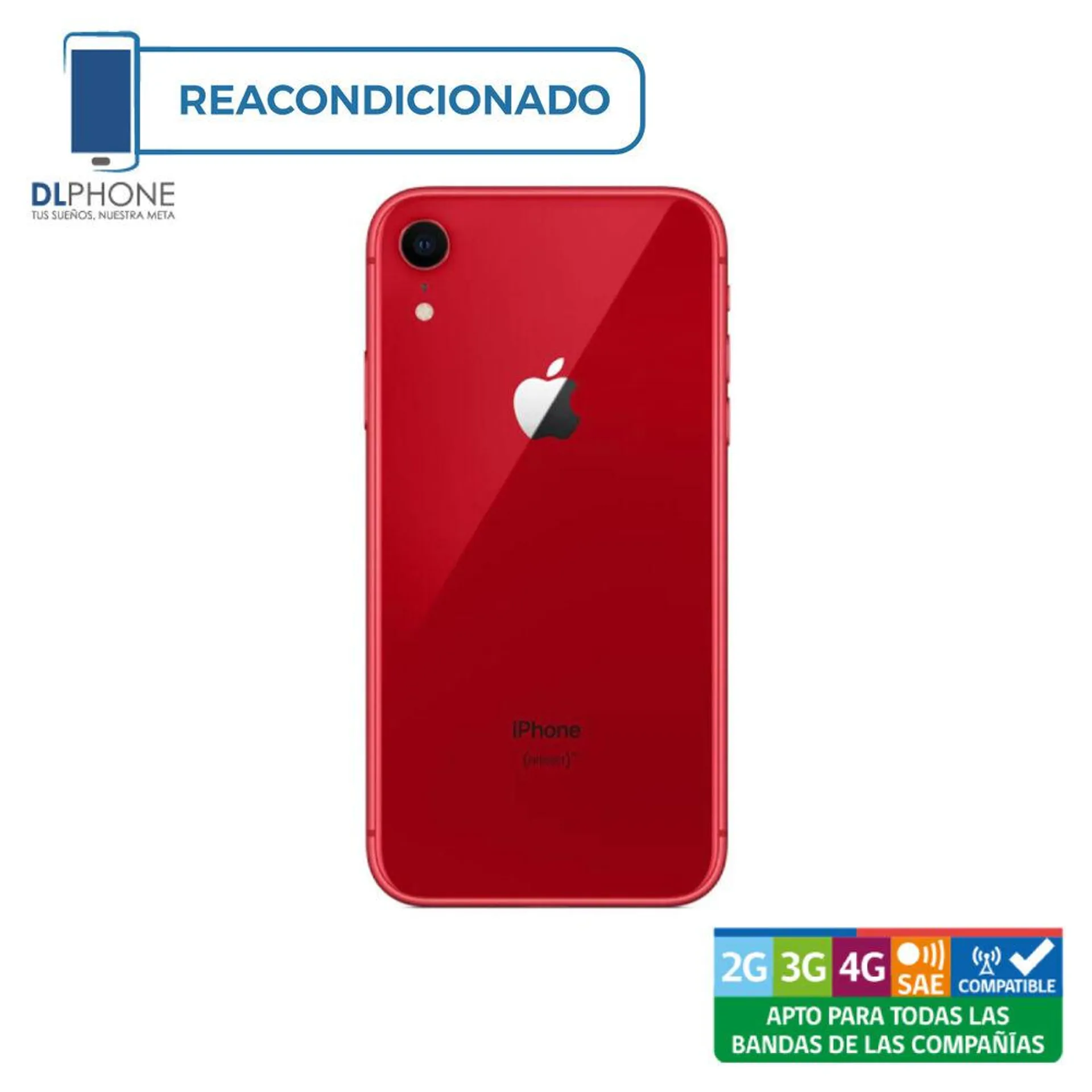 iPhone XR de 128gb Rojo Reacondicionado