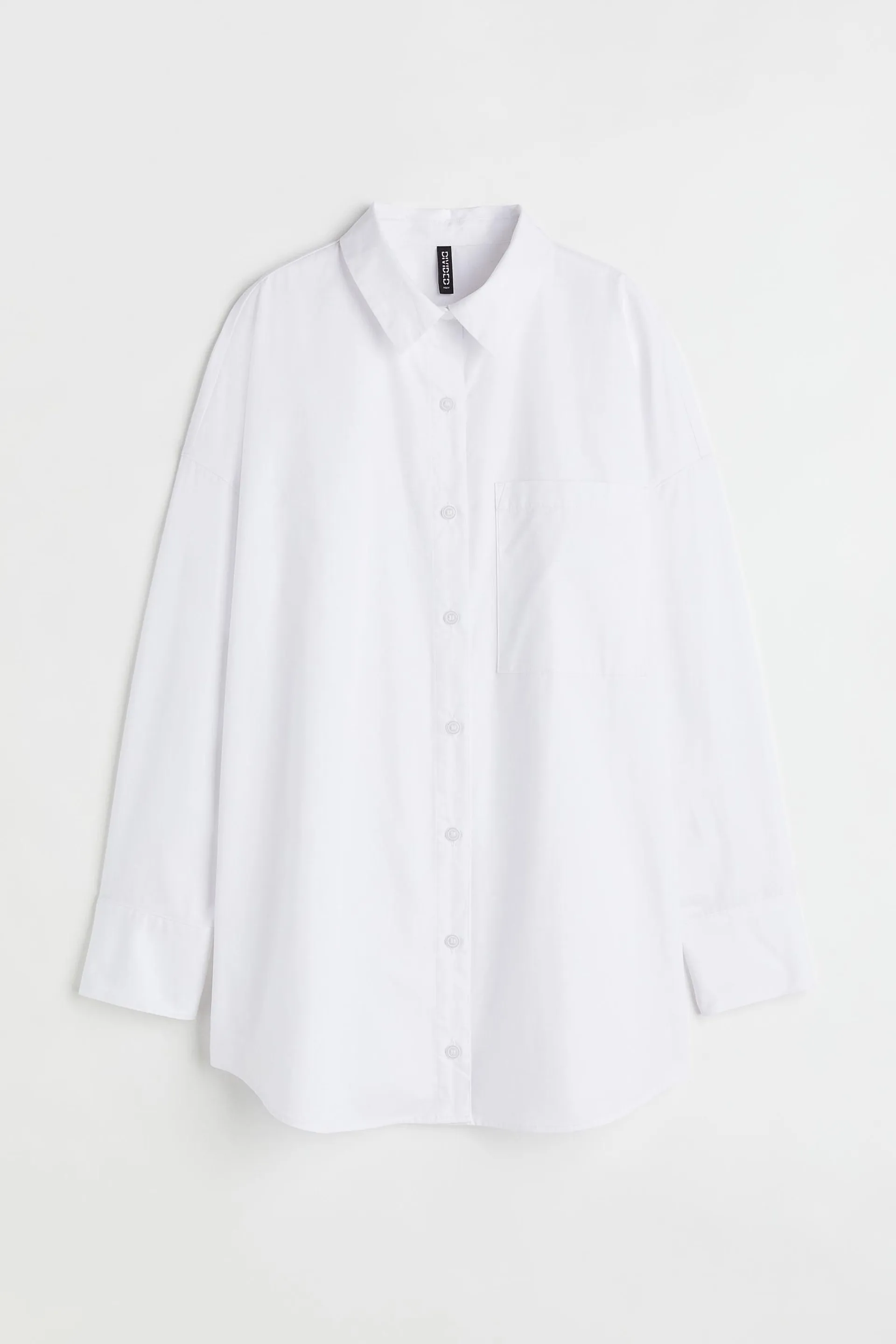 Camisa de popelina oversize