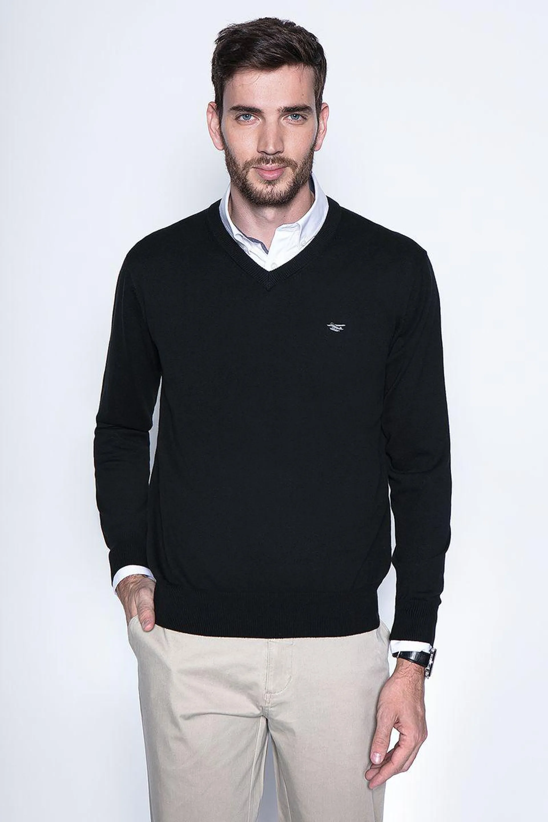 Sweater Smart Casual L/S Black