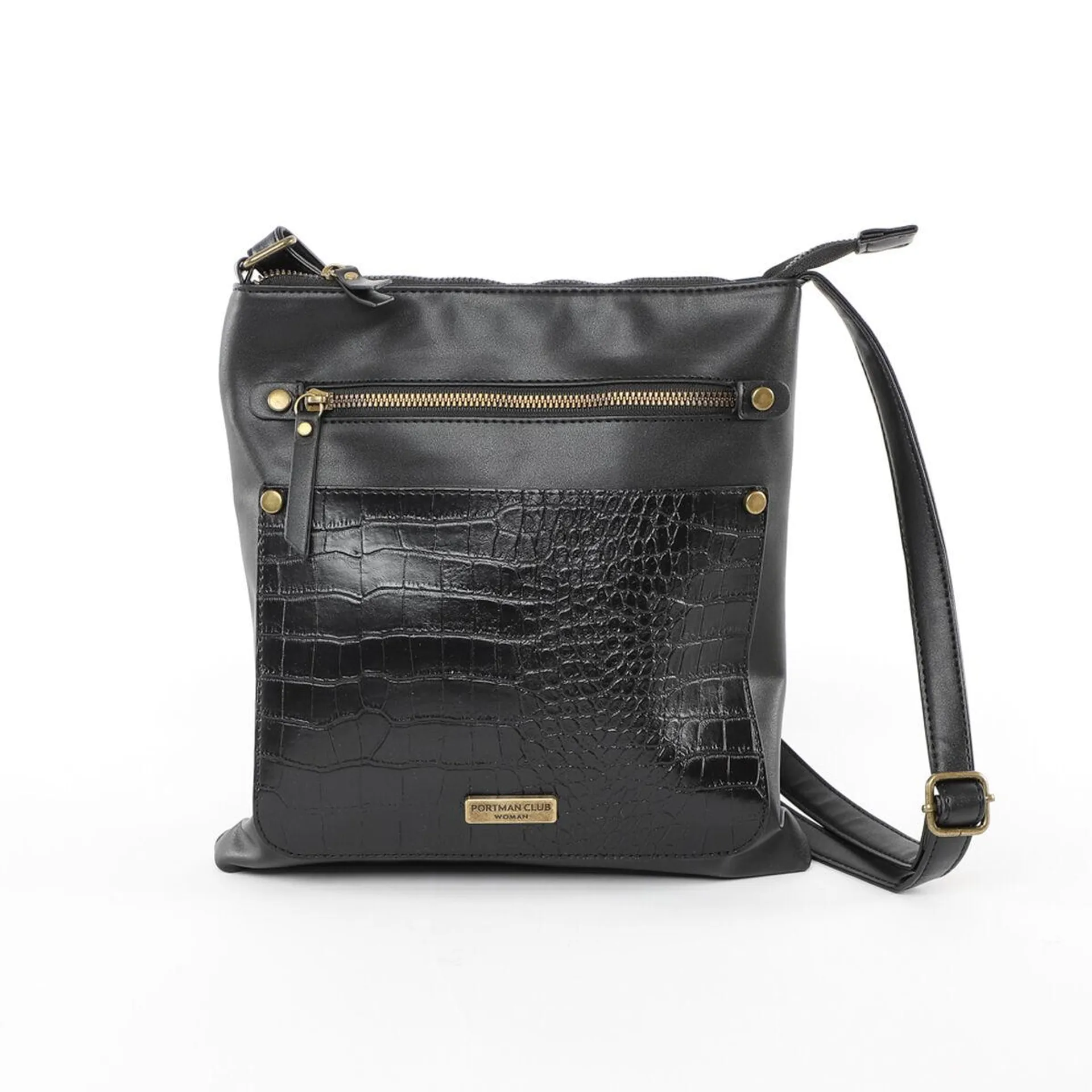 Cartera Negra Portman Club Woman