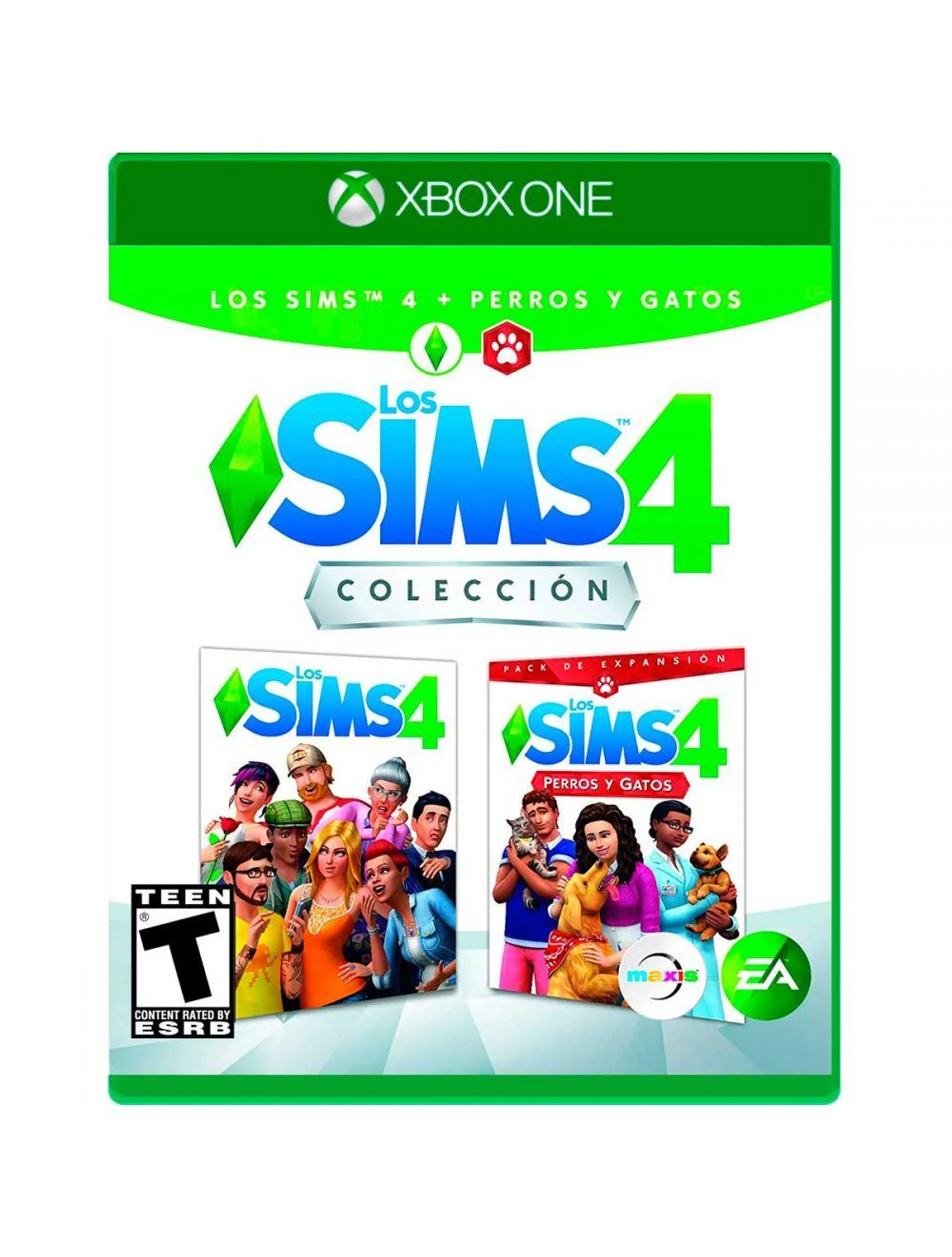 Los Sims 4 + Cats and Dogs Xbox One