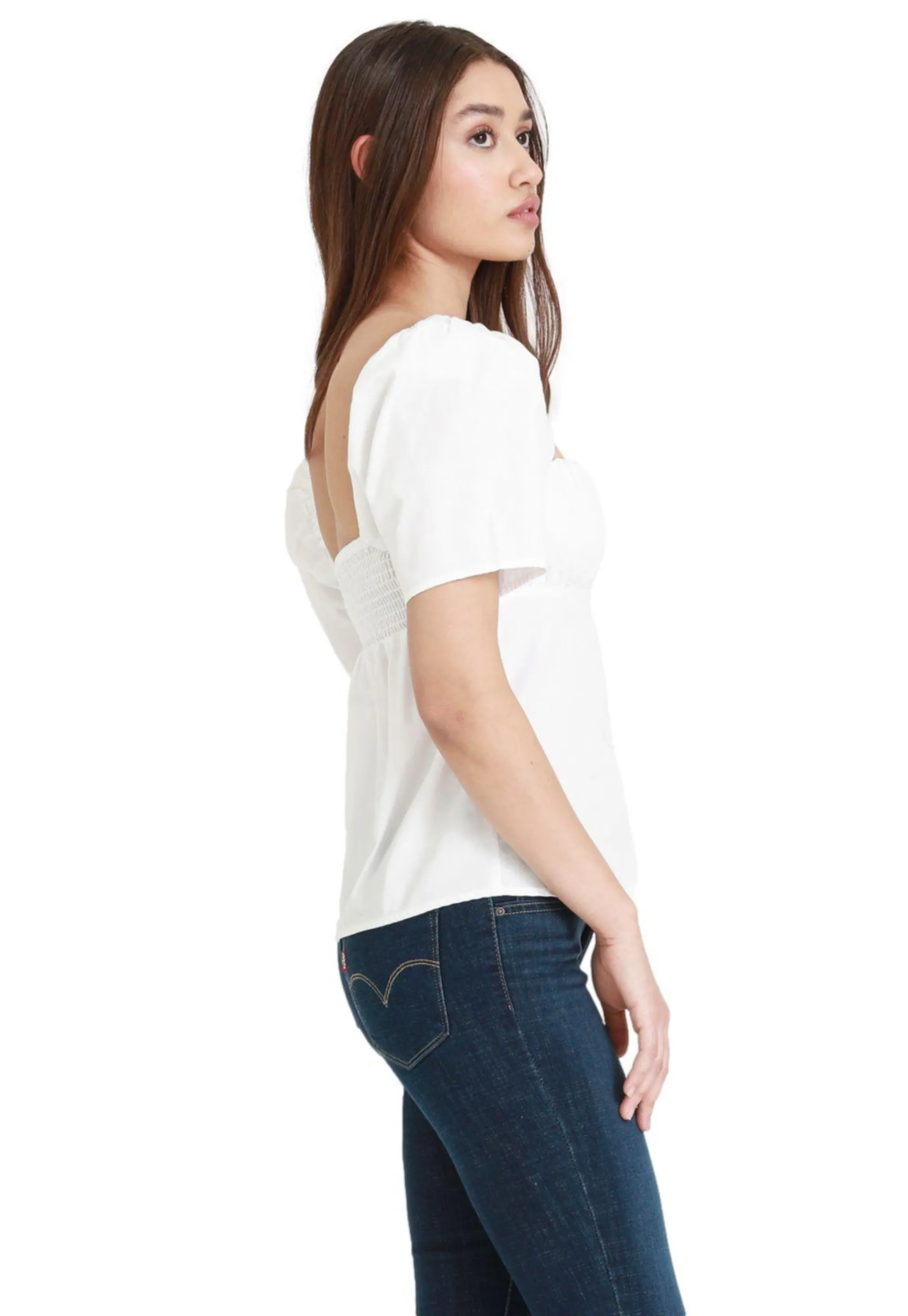 Camisa Mujer Lisa Blanco Levis A1882-0000