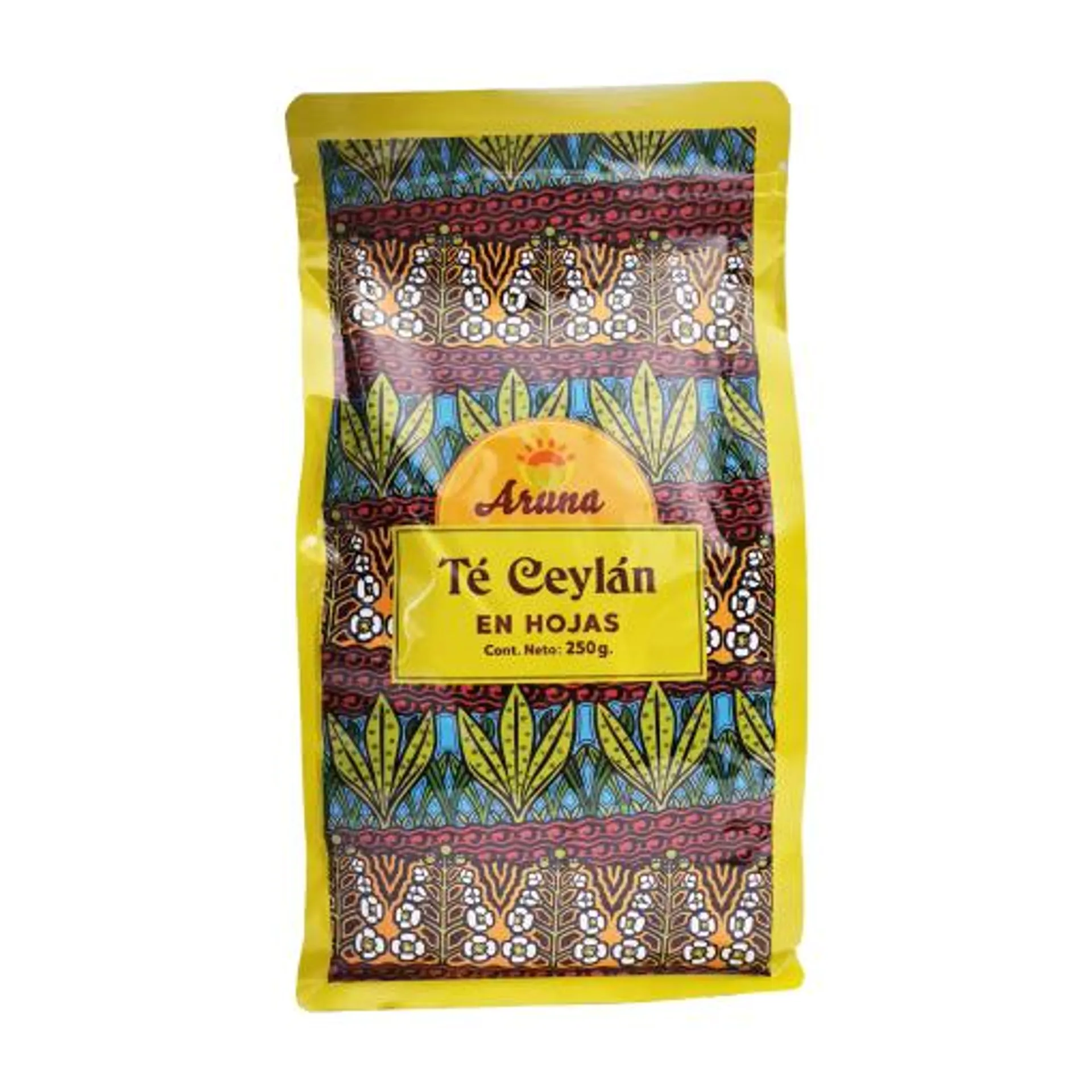 Té Ceylan En Hoja Aruna 250 Gr