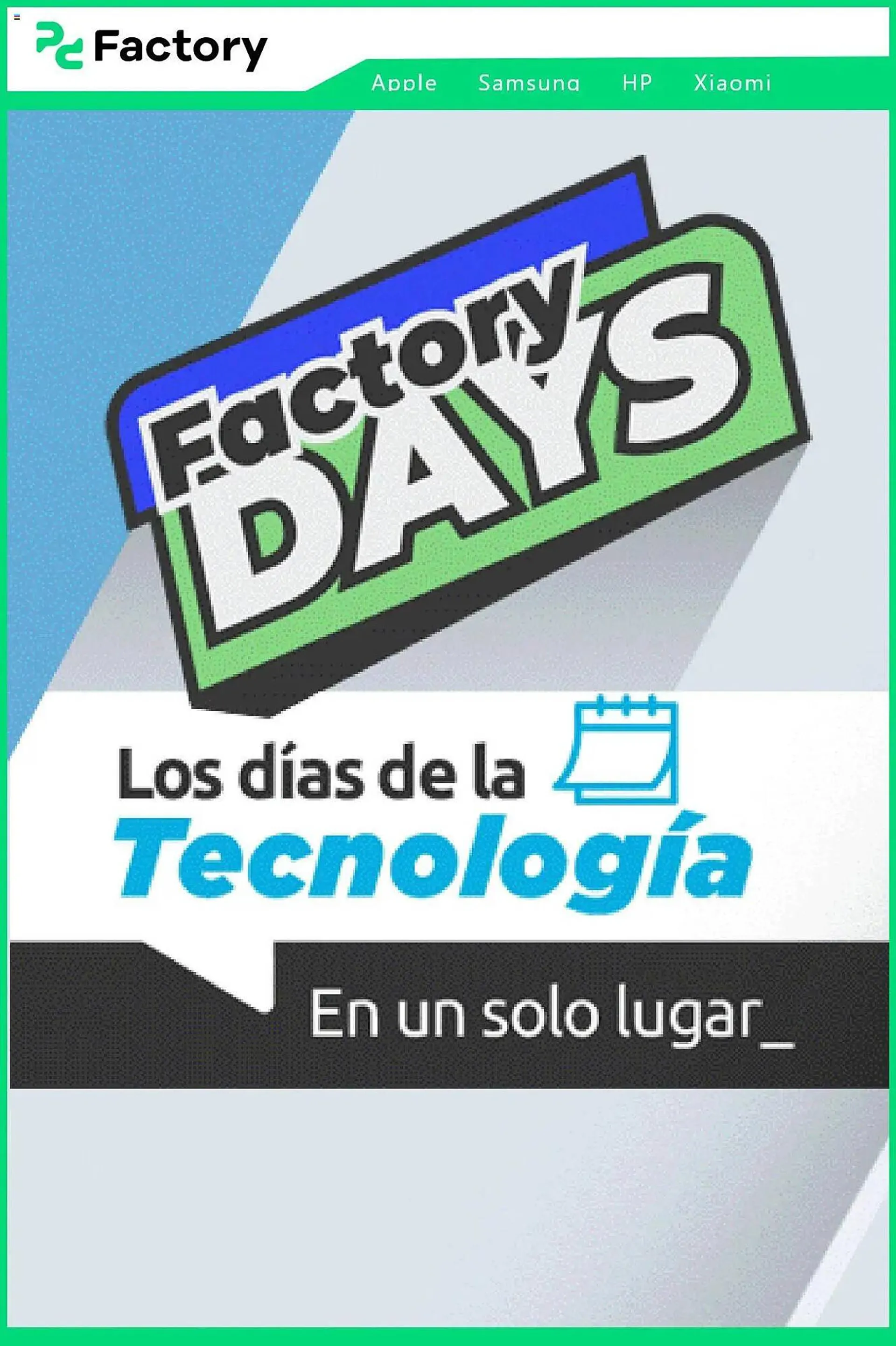 Catálogo de Catálogo PC Factory 11 de abril al 18 de abril 2025 - Página 1