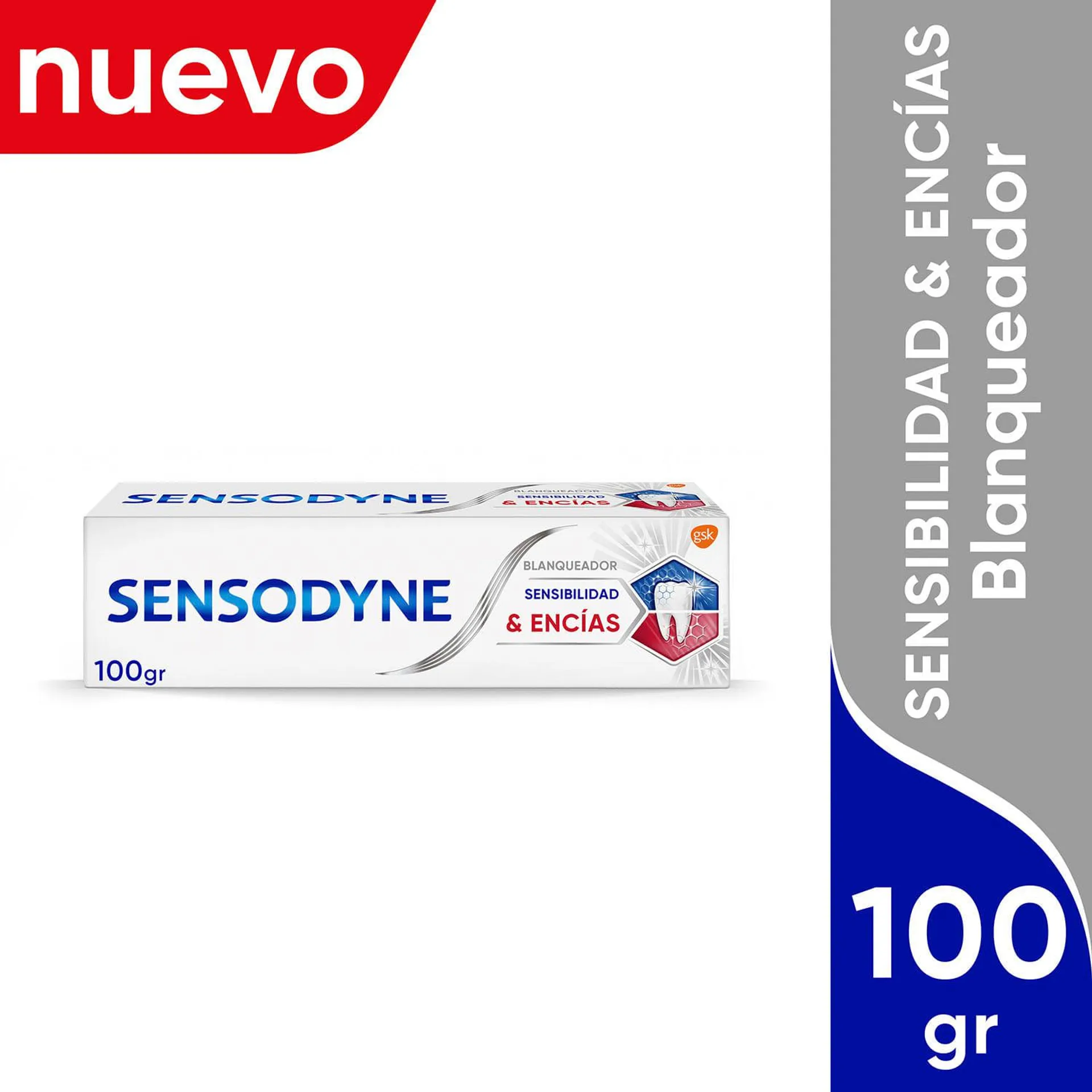 Pasta Dental Sensodyne Sensibilidad & Encías Blanqueador 100 g