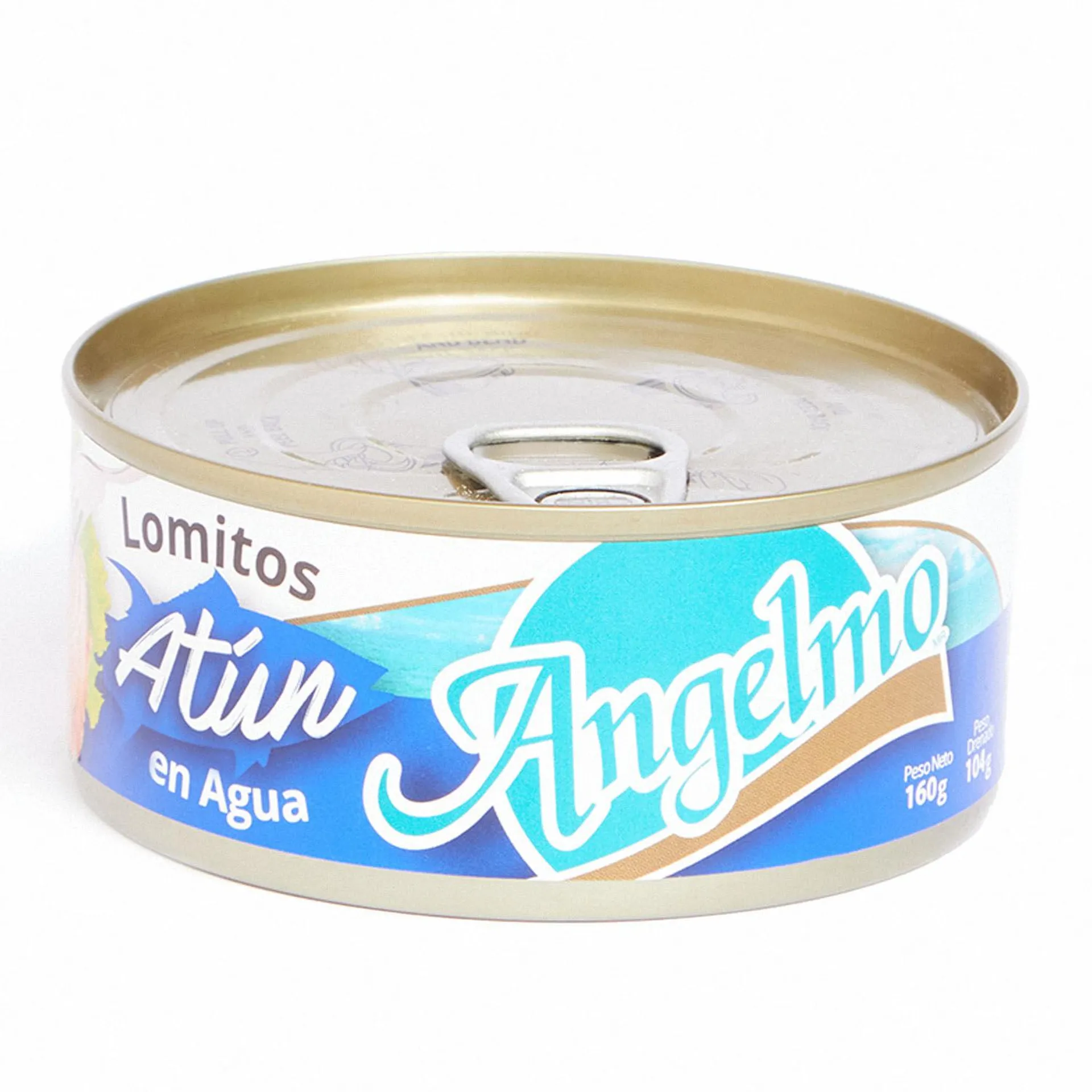 Atún lomitos agua 104 g drenado