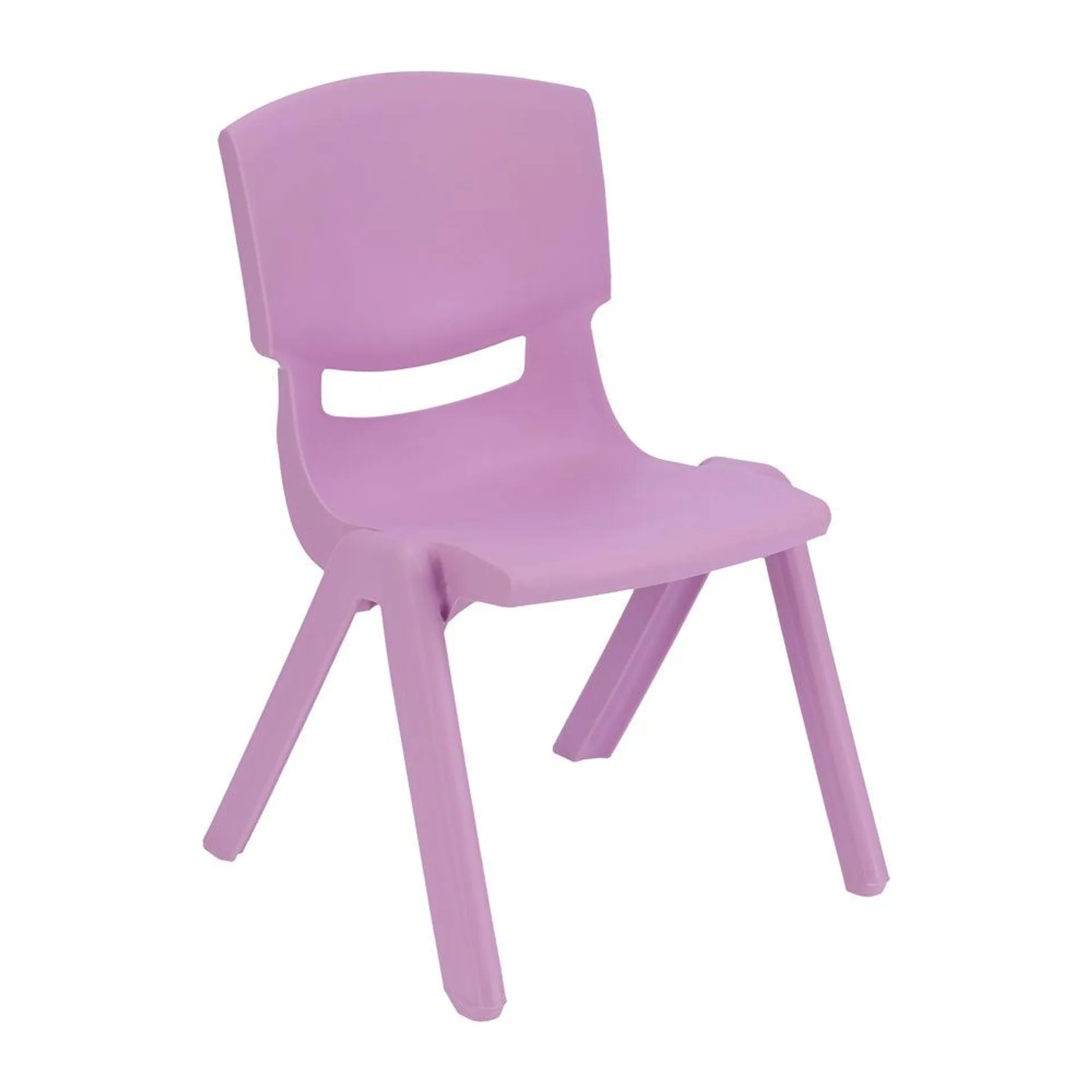 Silla de plástico PP infantil 34x52x36 cm