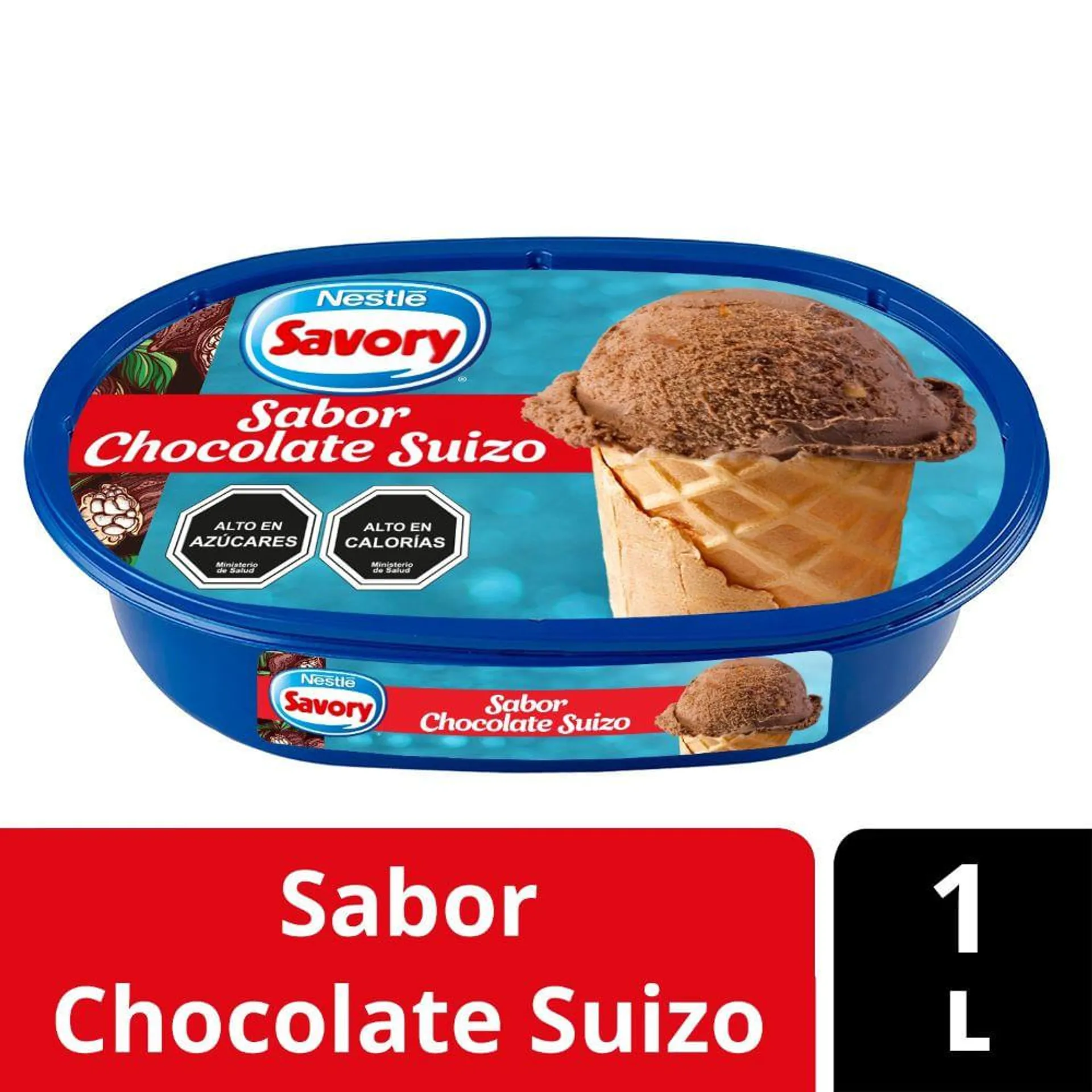 Helado chocolate suizo cassata