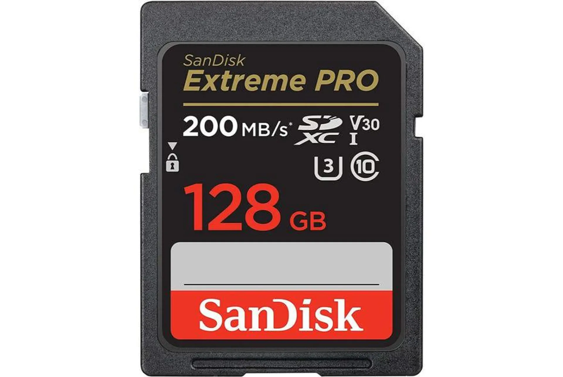 Tarjeta De Memoria Sd 128Gb Extreme Pro R200Mb/S - W90Mb/S 633X Sandisk